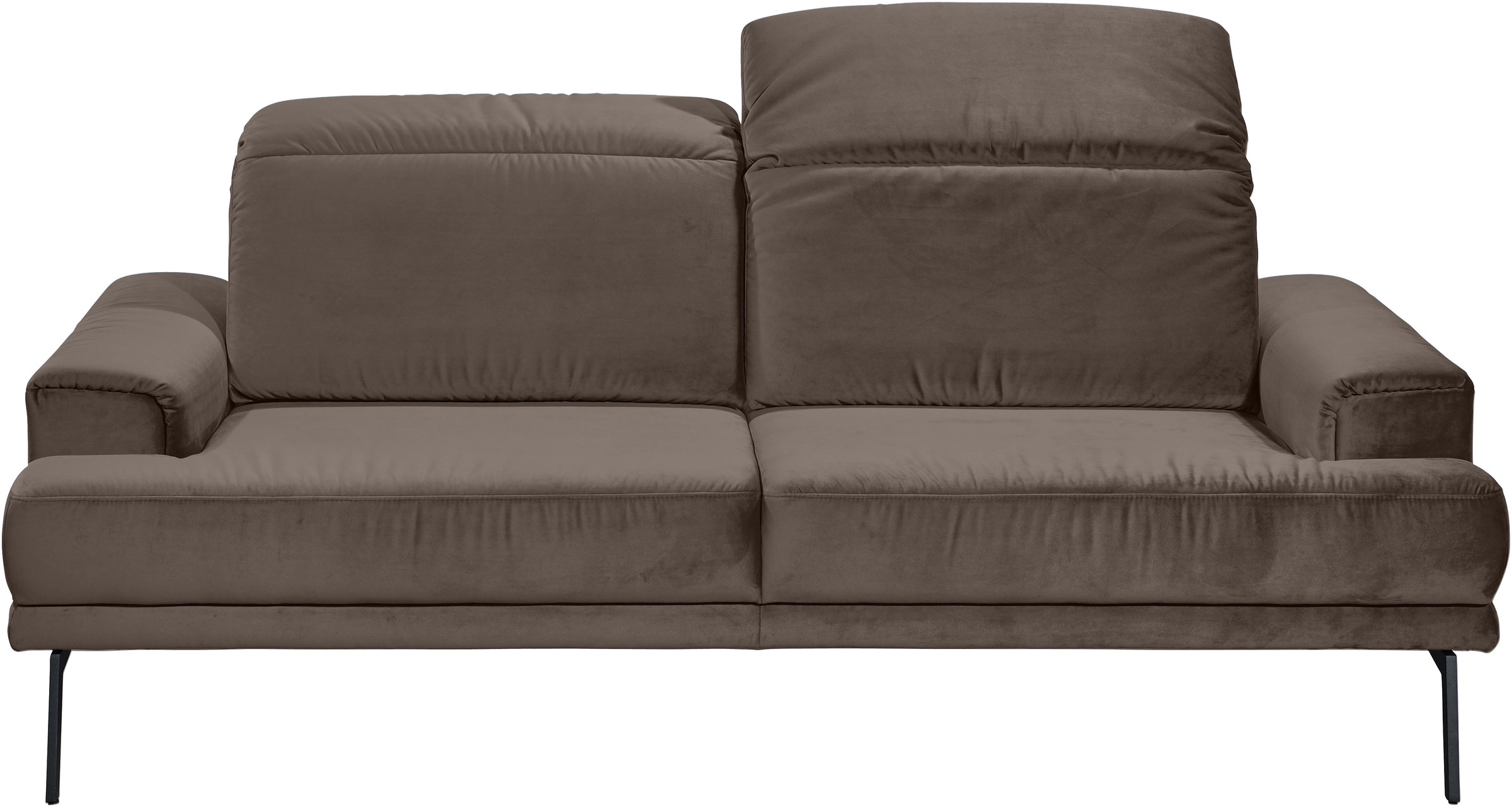 Musterring 2-Sitzer »MR 4580«, inkl. Kopf- und Sitztiefenverstellung, Fuß schwarz, B198 x T103 cm