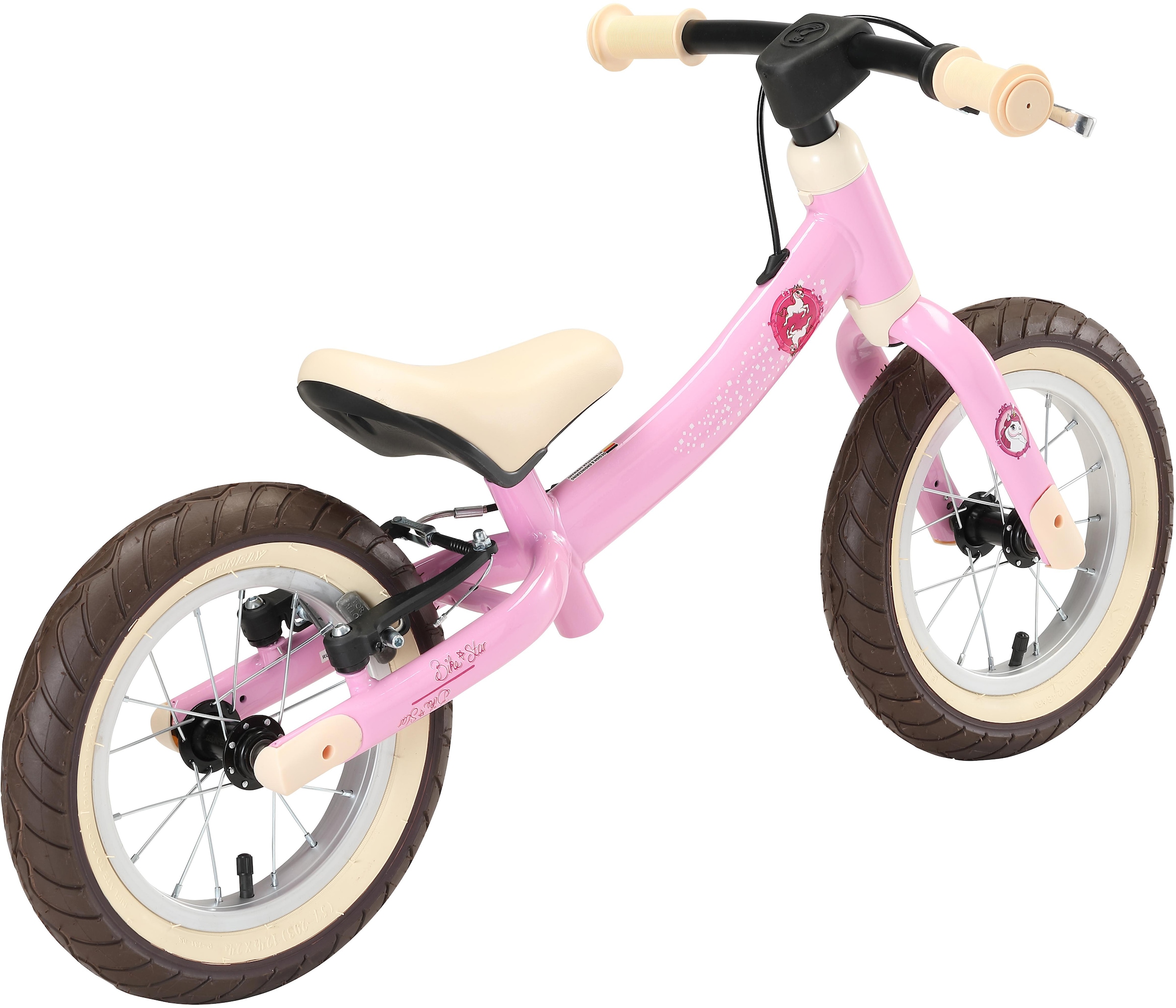 Bikestar Laufrad »BIKESTAR Kinderlaufrad Sport ab 3 Jahre mit Bremse«