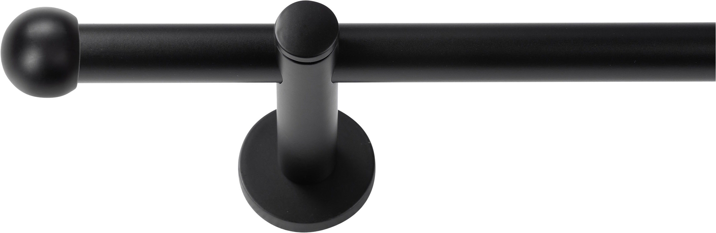 SN DECO GROUP "Gardinenstange Straßburg Ø 19 mm, 1-läufig, Fixmaß, verschraubt" Ø 19 mm Fixmaß;kürzbar