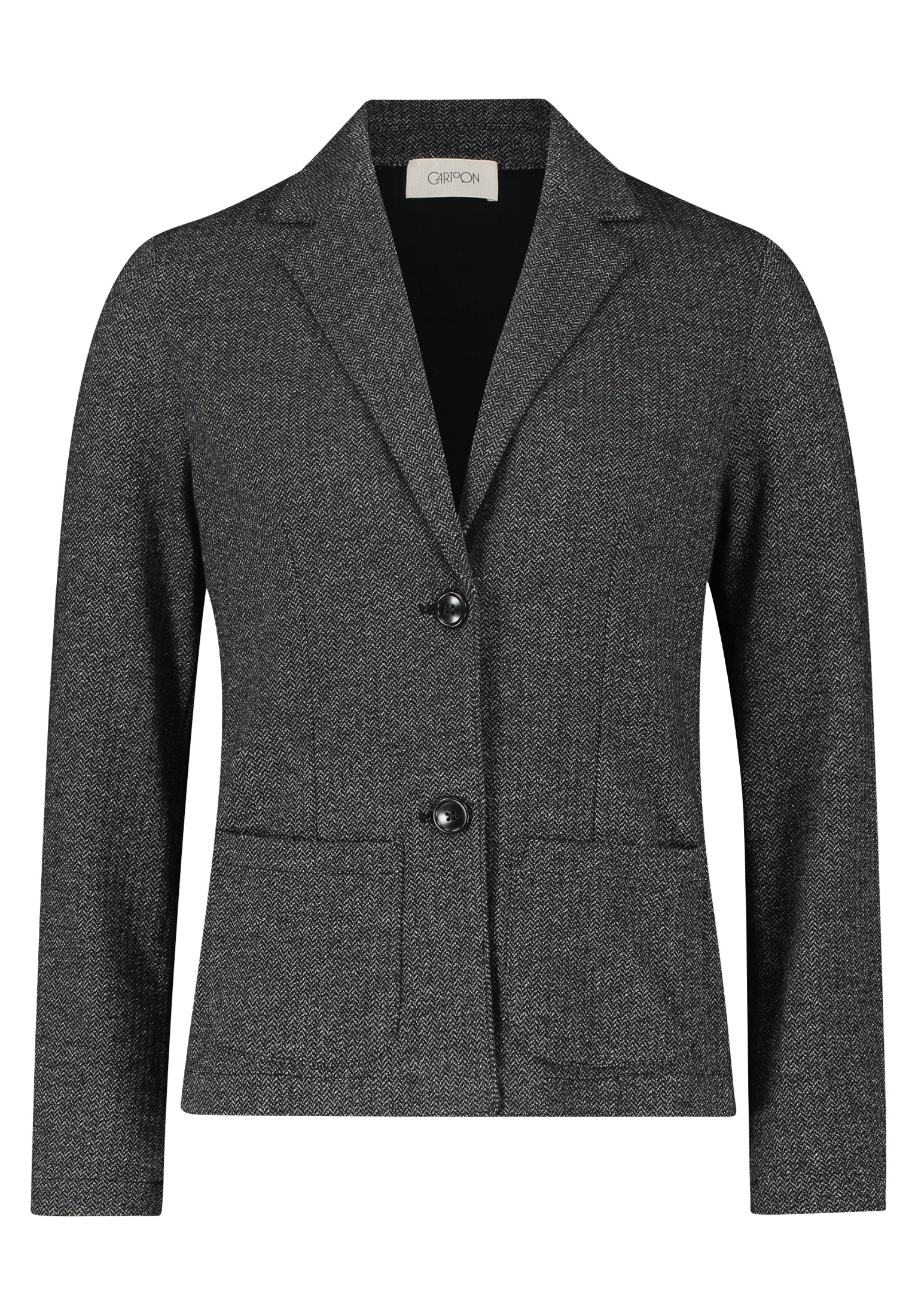 Cartoon Kurzblazer »Cartoon Casual-Blazer mit Reverskragen«, Nahtführung