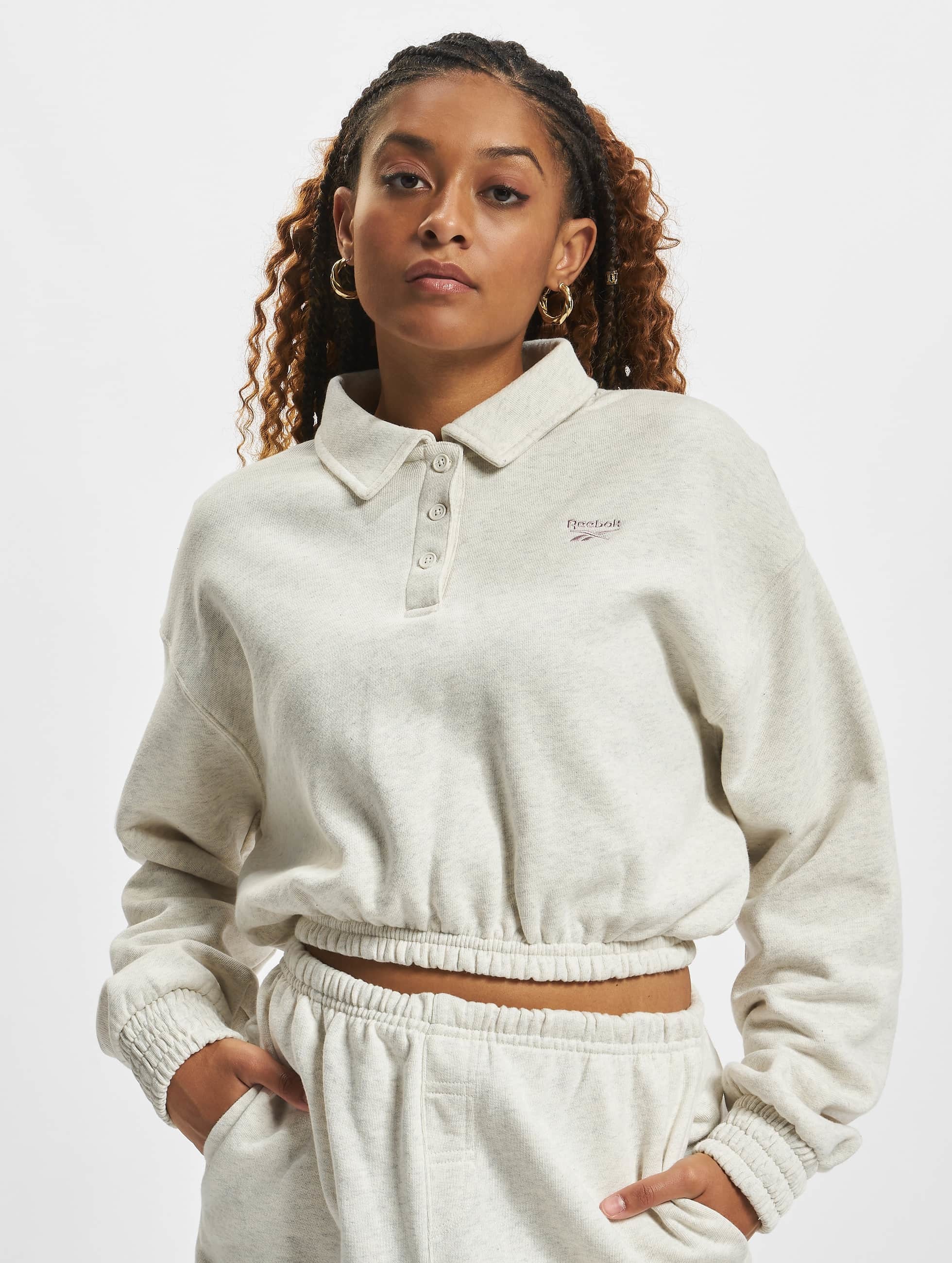 Sweatshirt »Damen Reebok Cl Ae Ft Coverup Sweatshirt«, (1 tlg.)