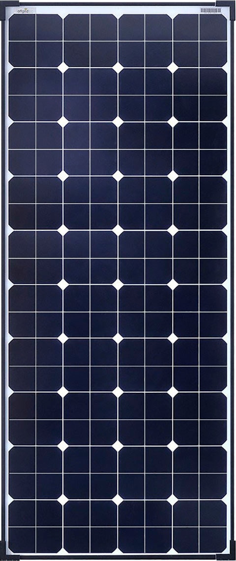 Solarmodul »SPR-150 150W 44V High-End Solarpanel«, extrem wiederstandsfähiges ESG-Glas