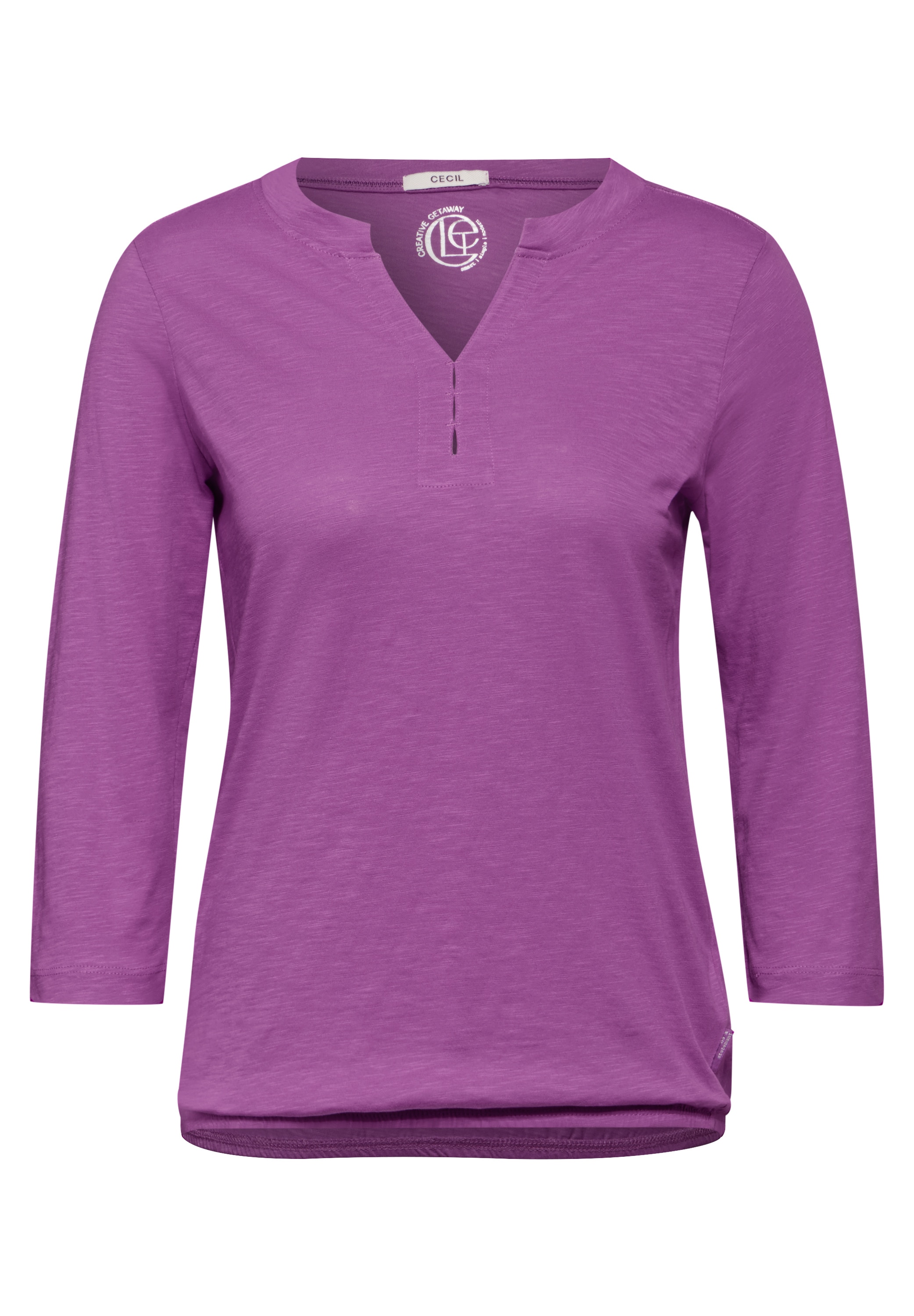 Cecil 3/4-Arm-Shirt, mit 3/4 Ärmeln