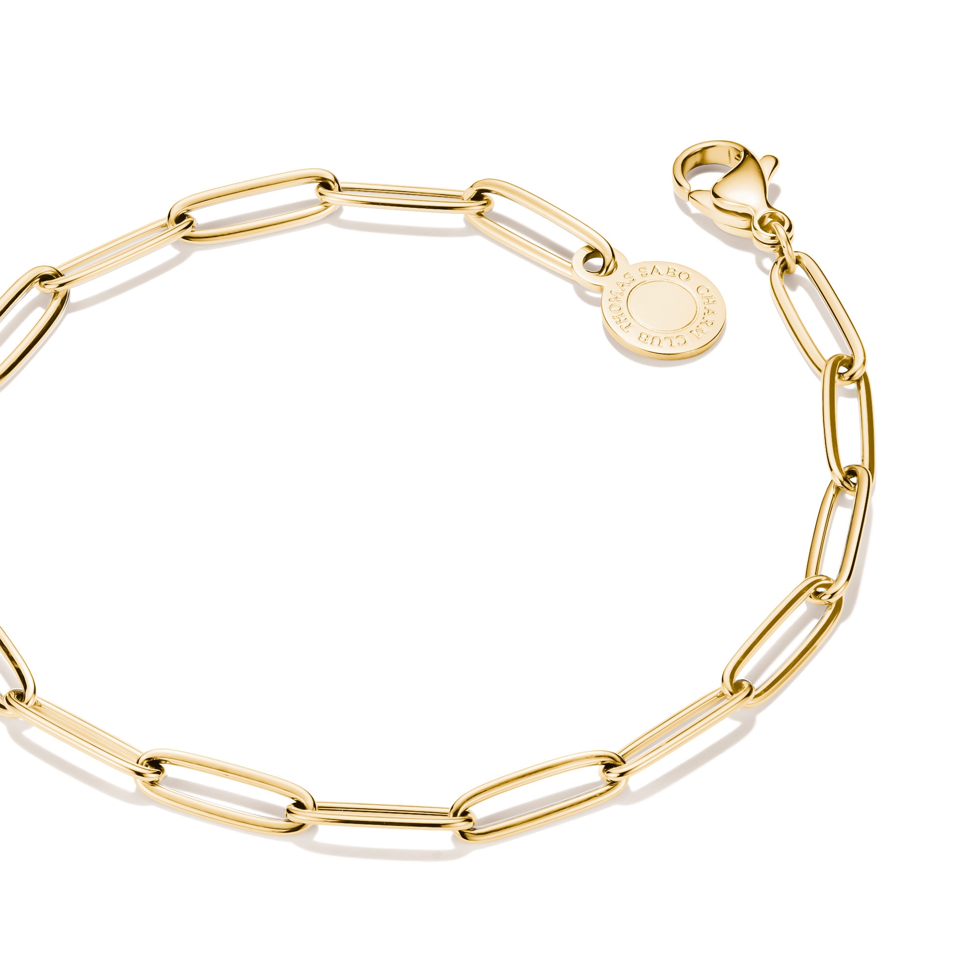 THOMAS SABO Charm-Armband »Charm Armband Goldfarben«