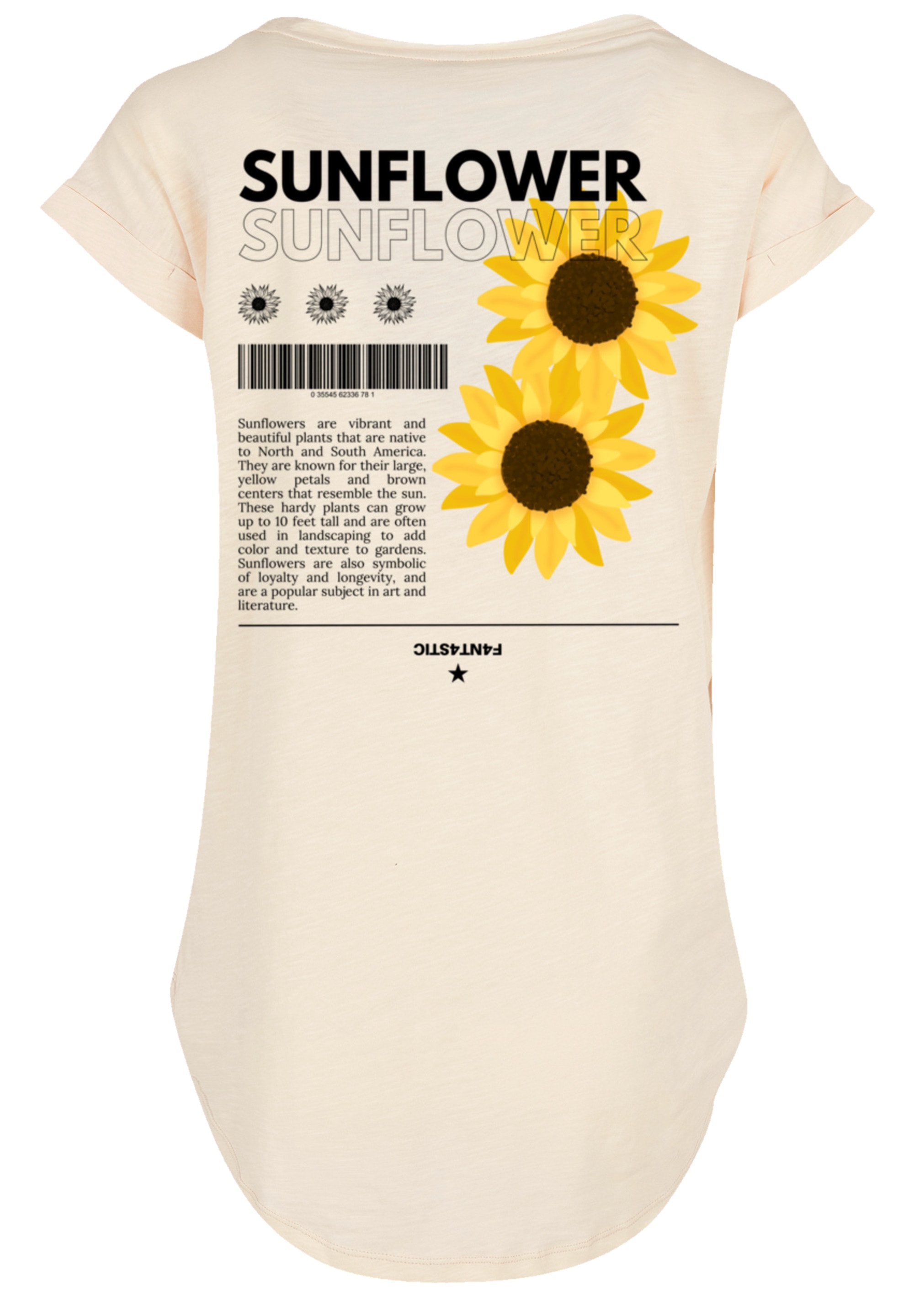 F4NT4STIC T-Shirt »Sonnenblume«, Print