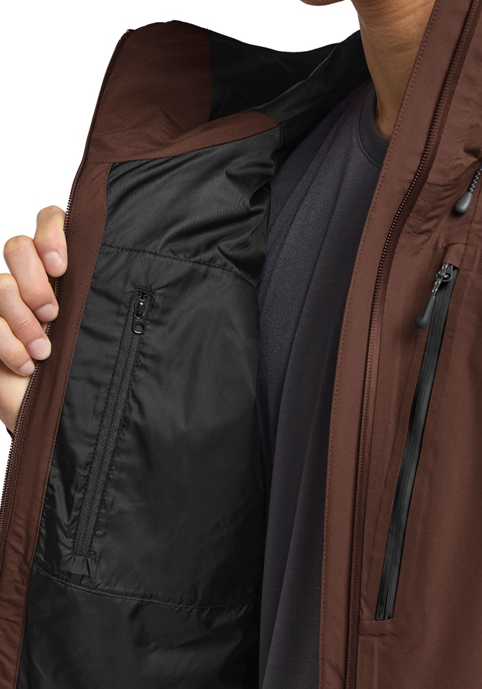 Jack Wolfskin Funktionsjacke »EAGLE PEAK 2L JKT M«, mit Kapuze