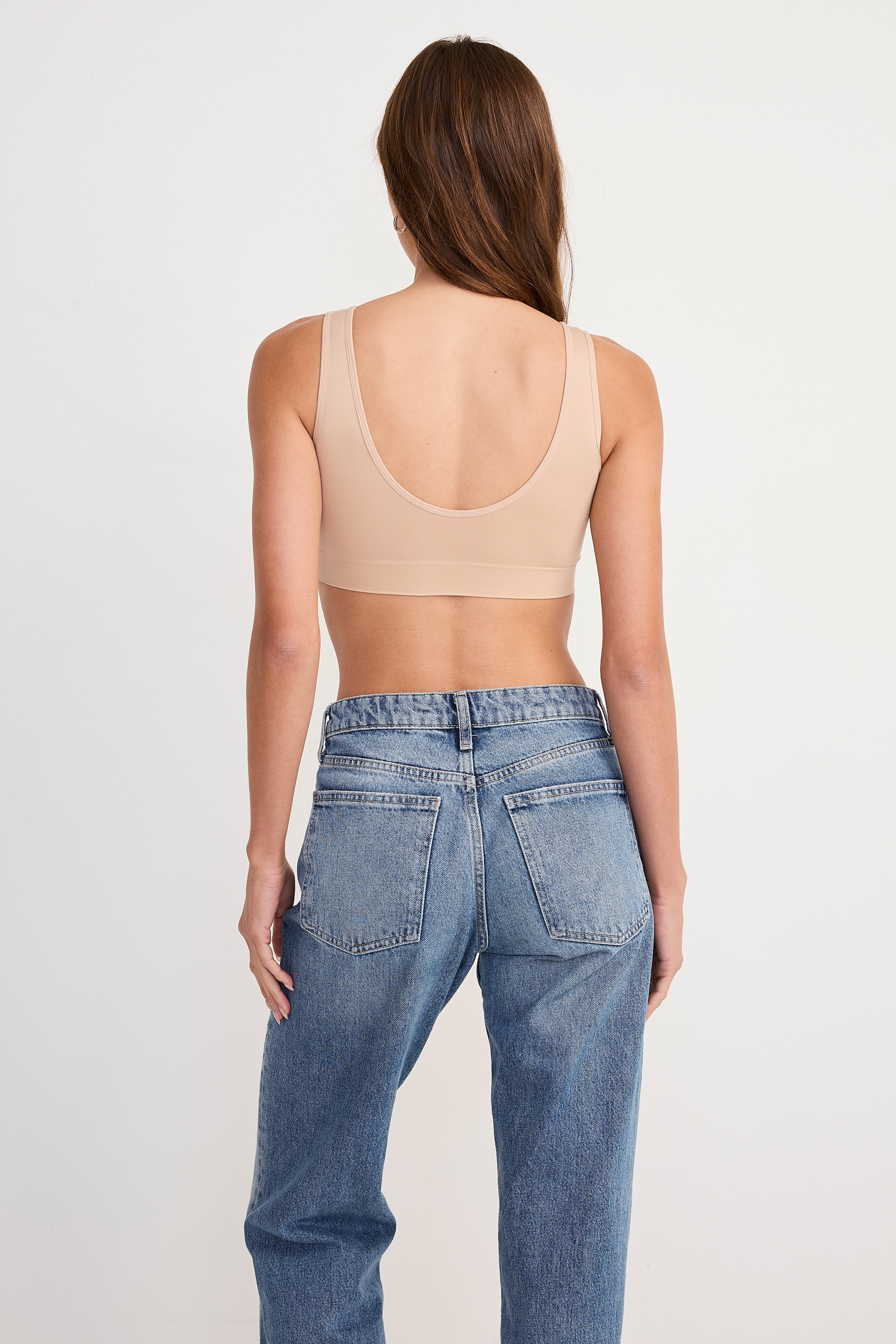 Jockey Bralette »SEAMFREE STRETCH«, Rundhals, breite Träger, ohne Seitennähte