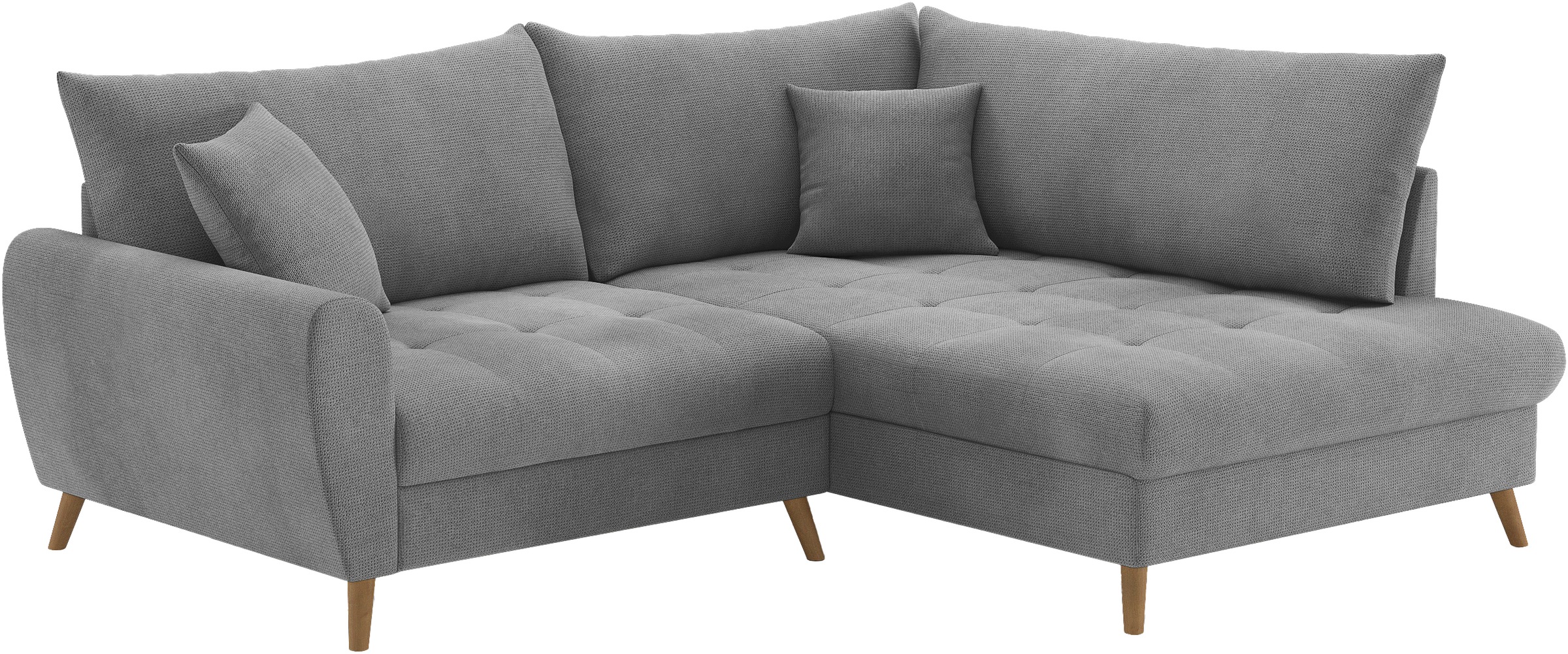 Mr. Couch Ecksofa »Blackburn II, L-Form«, Mit Kaltschaumpolsterung bis 140 kg belastbar