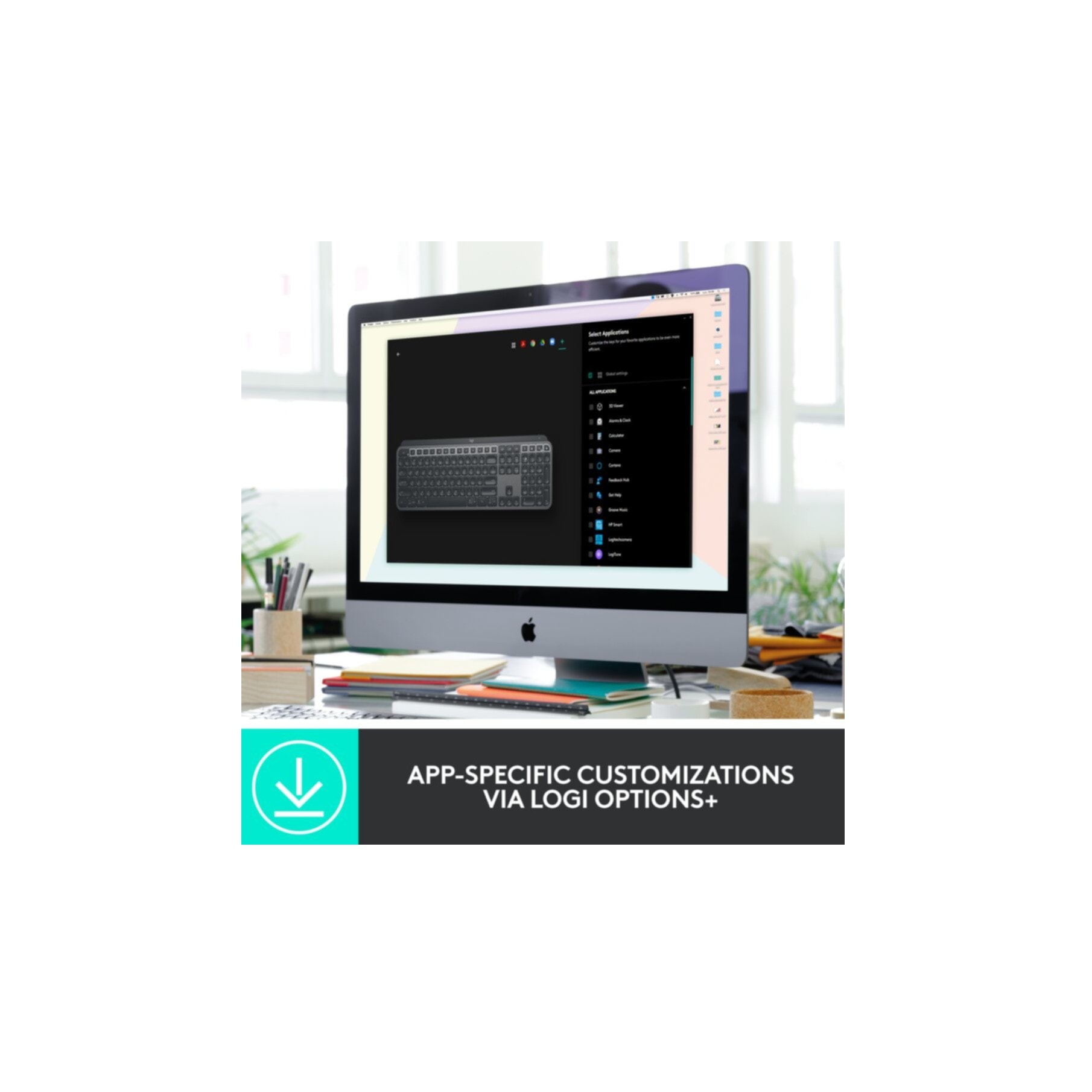 Logitech Tastatur »920-010933«, (Fn-Tasten-Handgelenkauflage-Lautstärkeregler-Multimedia-Tasten-USB-Anschluss-Ziffernblock)