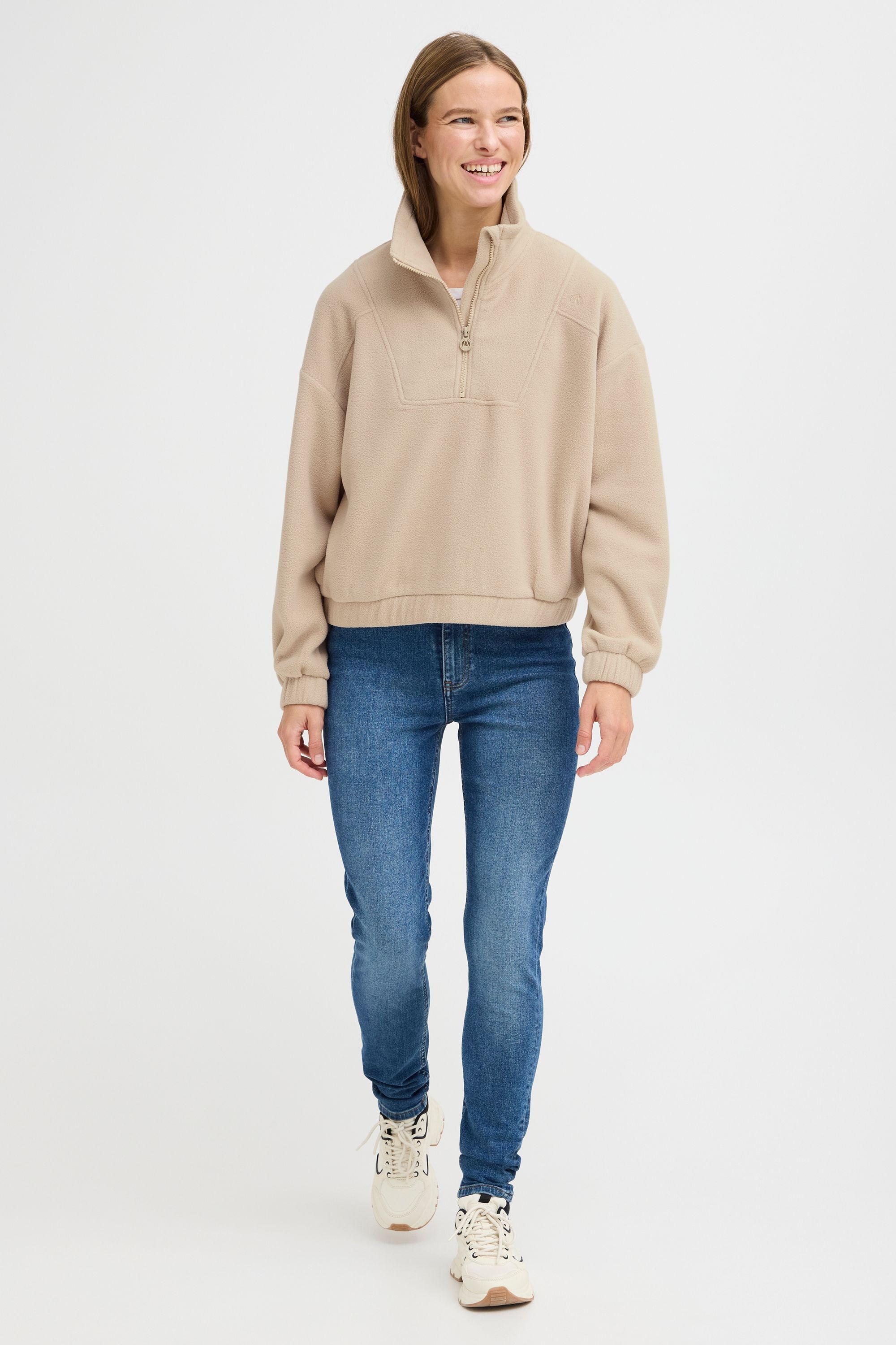 North Bend Strickfleece-Pullover "fleece NBConza" günstig online kaufen