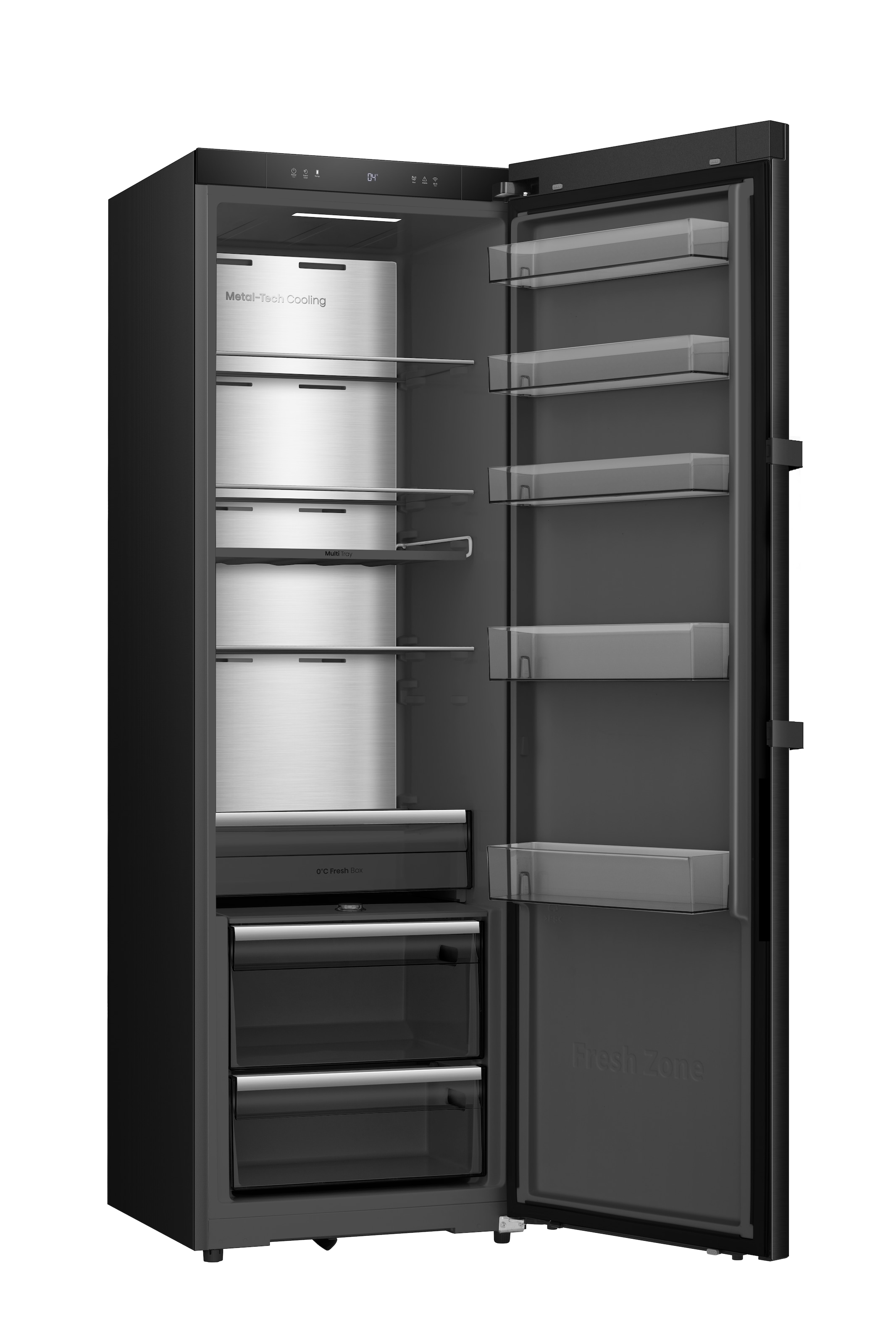 Hisense Kühlschrank »RL5K370GSFC1« 185,6 cm hoch 59,5 cm breit MetalCooling