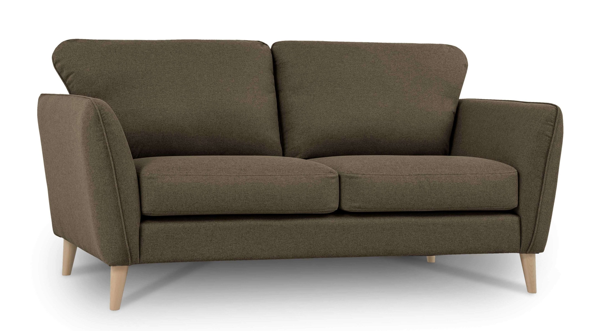 Home affaire 2-Sitzer »MARSEILLE Sofa 170 cm«, mit Massivholzbeinen aus Eiche, verschiedene Bezüge und Farbvarianten