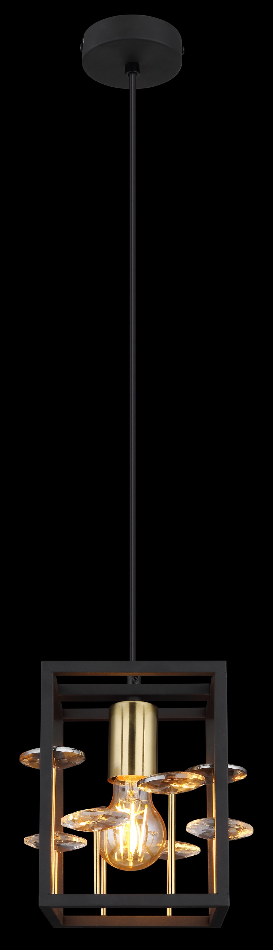 GLOBO LIGHTING Hängeleuchte »LISBON« E27 1 Stk. Hängelampe/Pendelleuchte/Esszimmer/Wohnzimmer/Esstisch