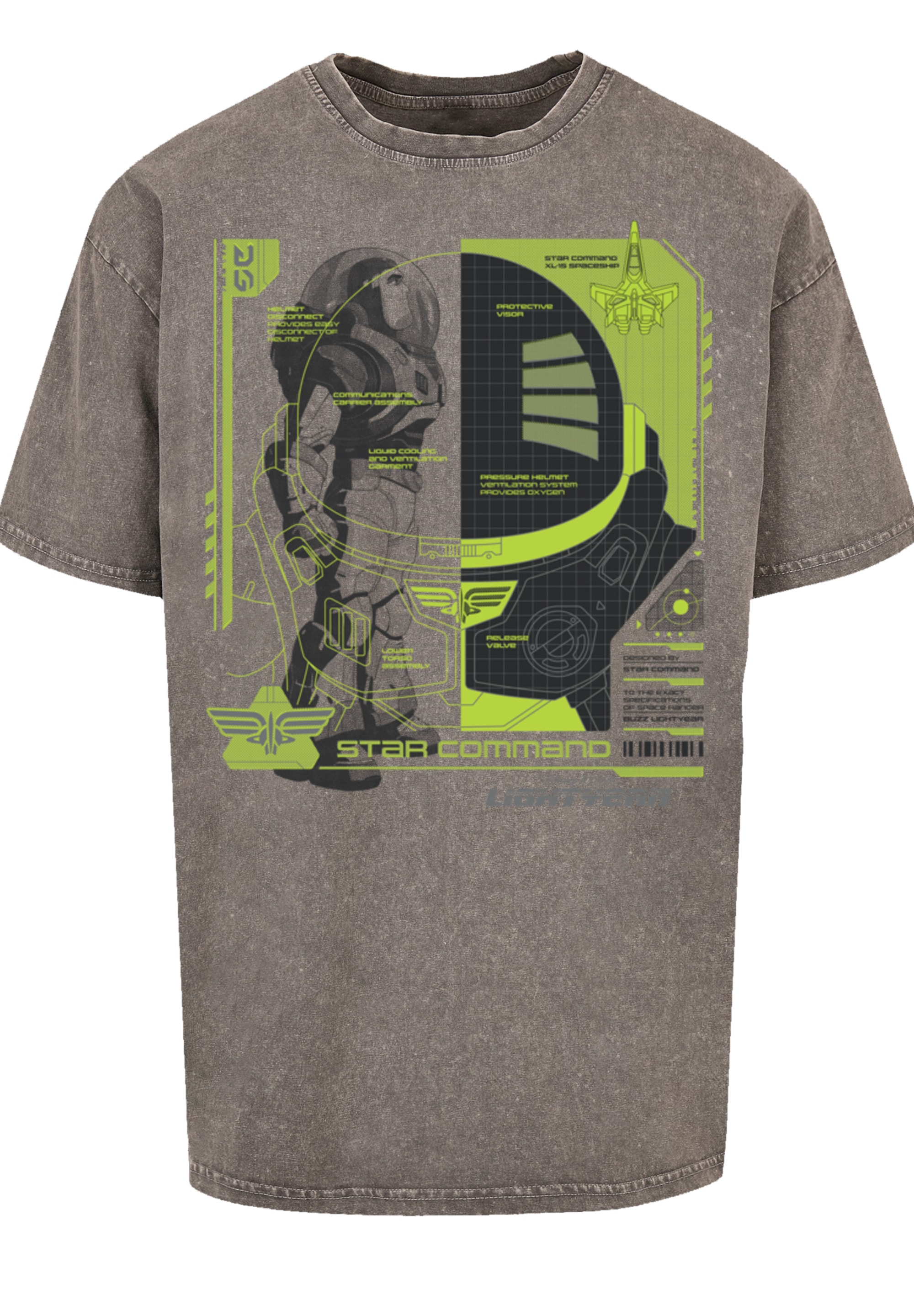 F4NT4STIC T-Shirt »Buzz Lightyear Buzz Tech Panel«, Premium Qualität