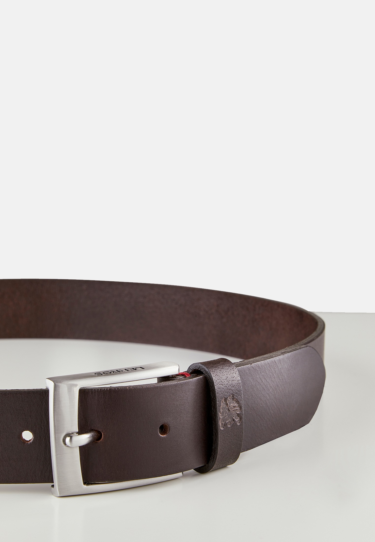 LERROS Bud Leather Belt Brown 100 4