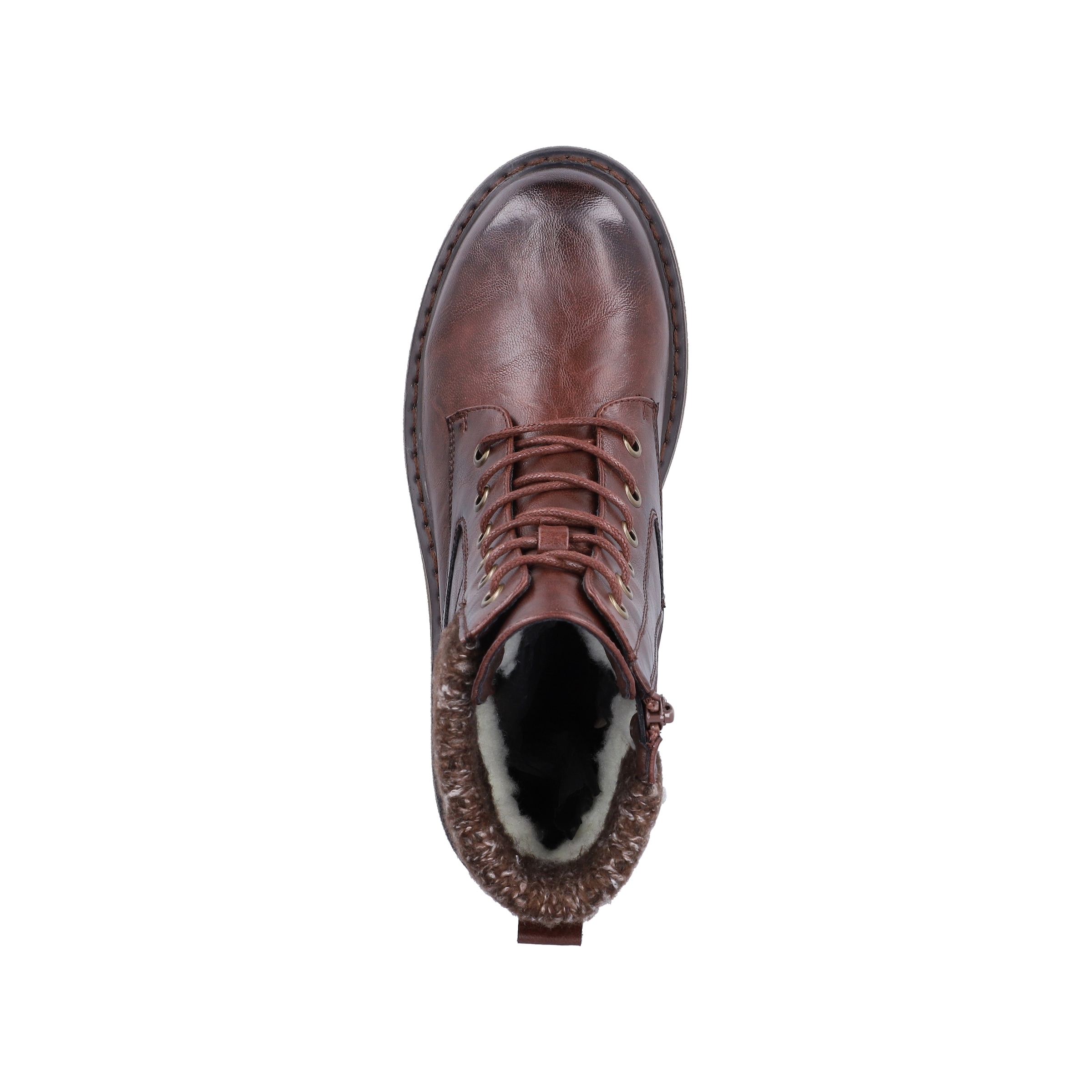 Rieker Winterboots  Schnürboots, Schnürstiefelette in Used-Optik