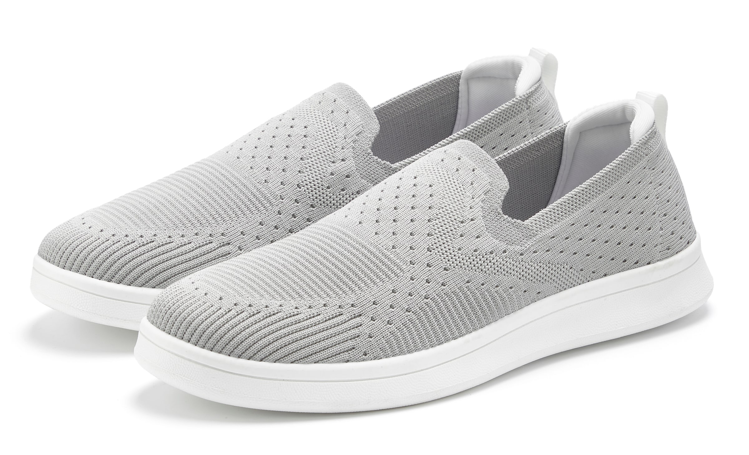 Vivance Sneaker "Slip-On-Sneaker," Textilschuh, Slipper zum Reinschlüpfen V günstig online kaufen