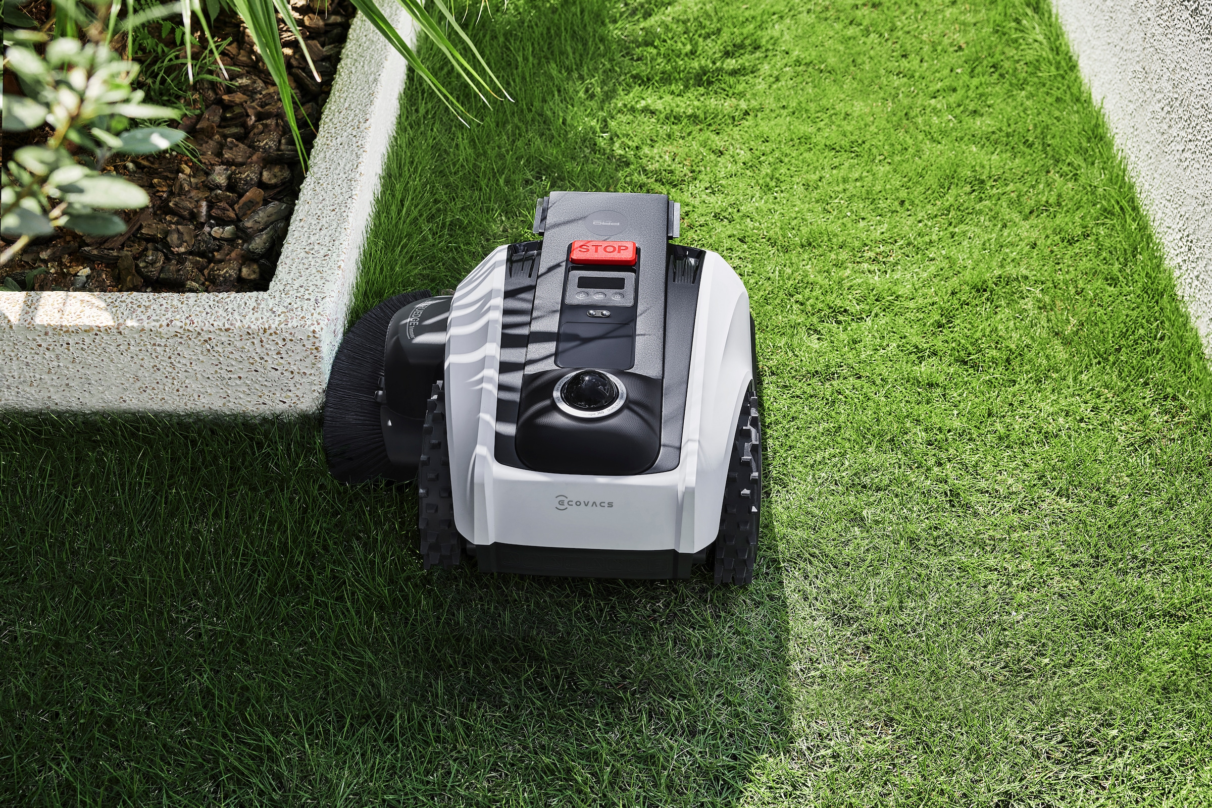 ECOVACS Rasenmähroboter »GOAT O1200 LiDAR PRO« Trimmer (8500 rpm),   mit bahnbrechender Dual-LiDAR Navigation für Gärten