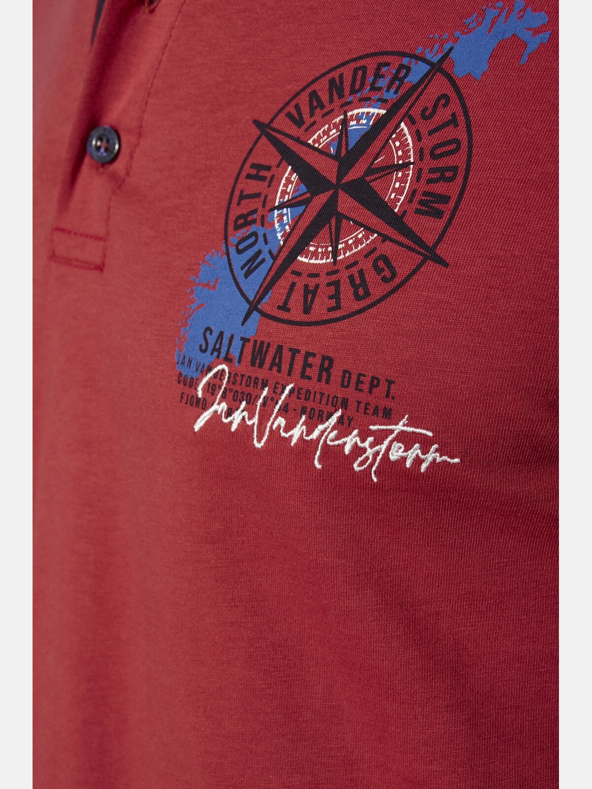 Jan Vanderstorm Poloshirt »Poloshirt ARKHOLM«, (1 tlg.)
