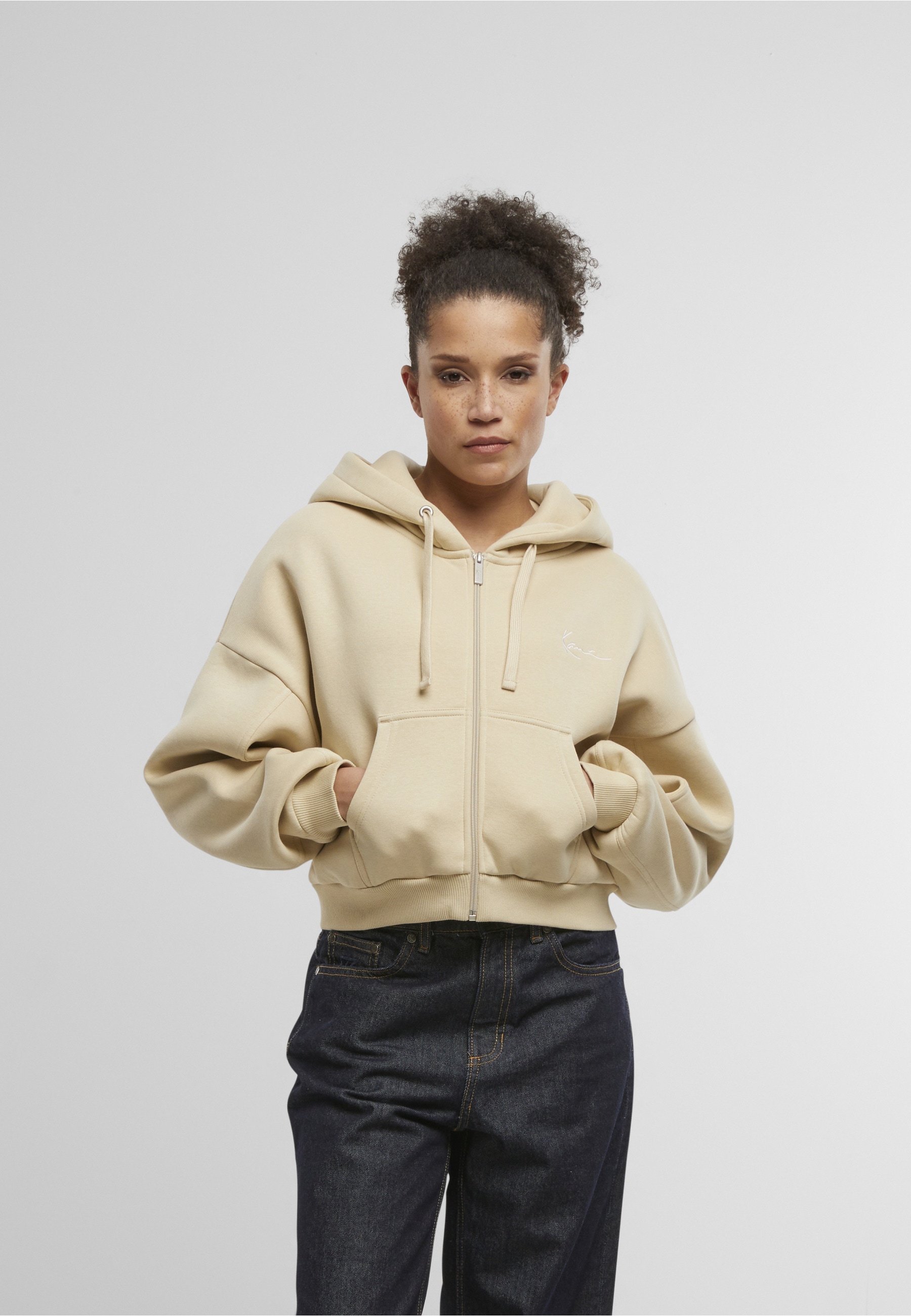 Karl Kani Sweatjacke »Karl Kani Chest Signature Essential Zip Hoodie«