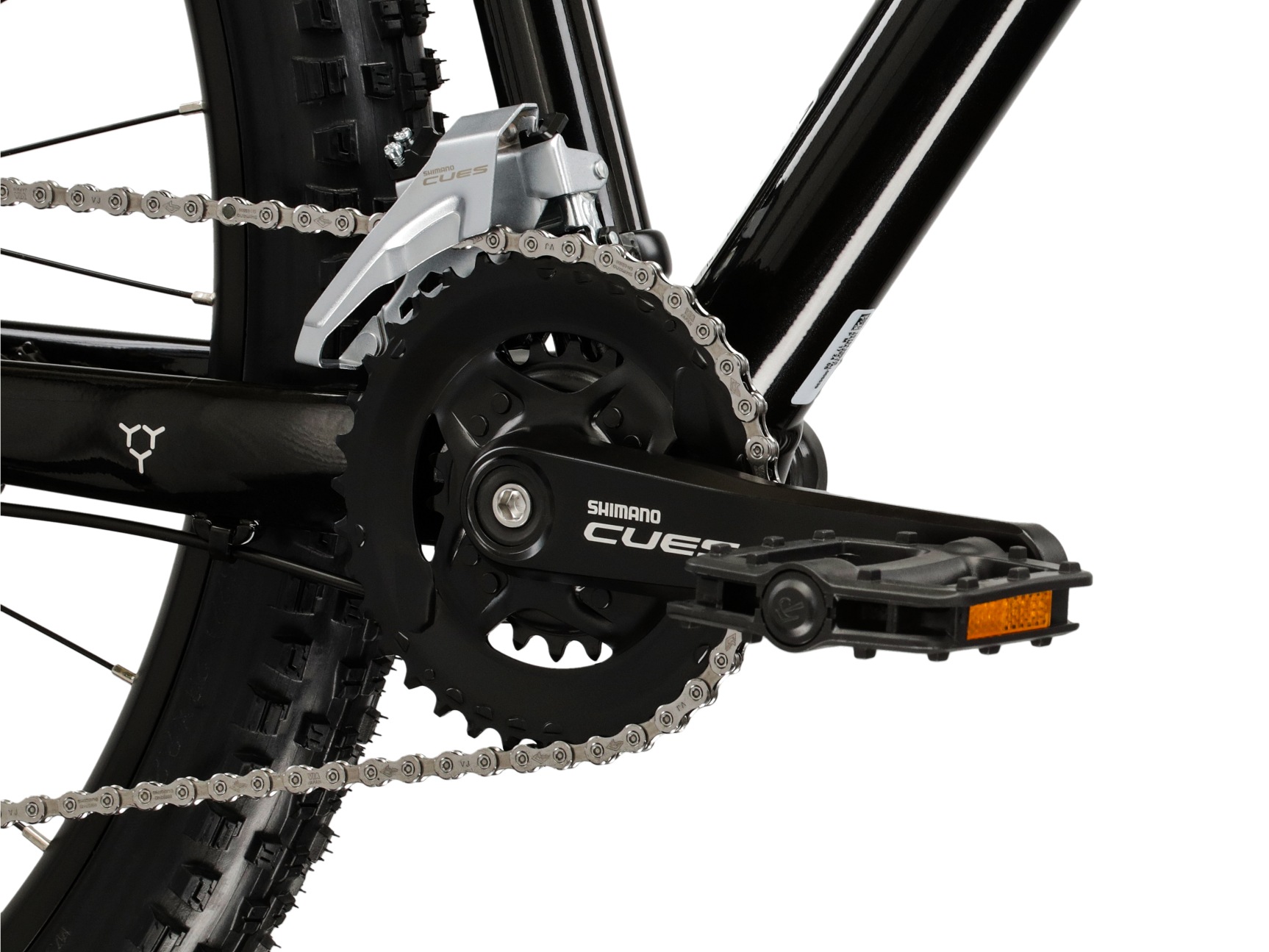 Kross Mountainbike »KROSS Mountainbike Hardtail 27,5" Hexagon 5.0 schwarz 18 Gänge« 18 Gang Shimano CUES U3020 Schaltwerk Kettenschaltung