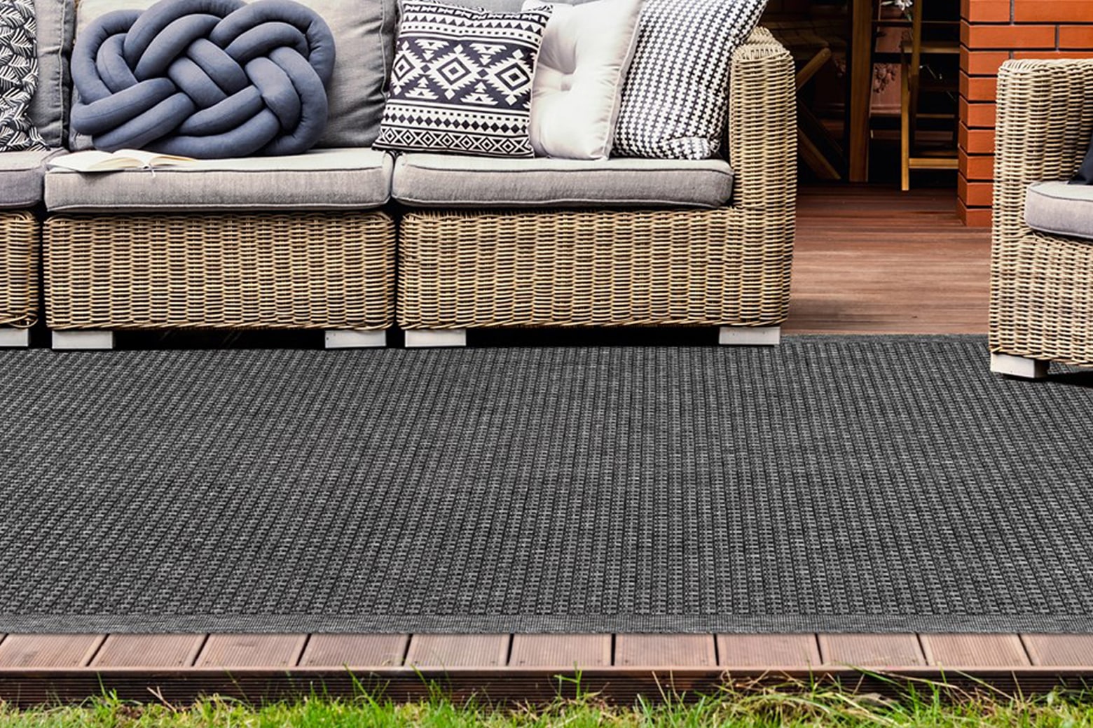 LALEE Teppich »Sunset 607«, rechteckig, 5 mm Höhe, In- und Outdoor geeignet, Wohnzimmer