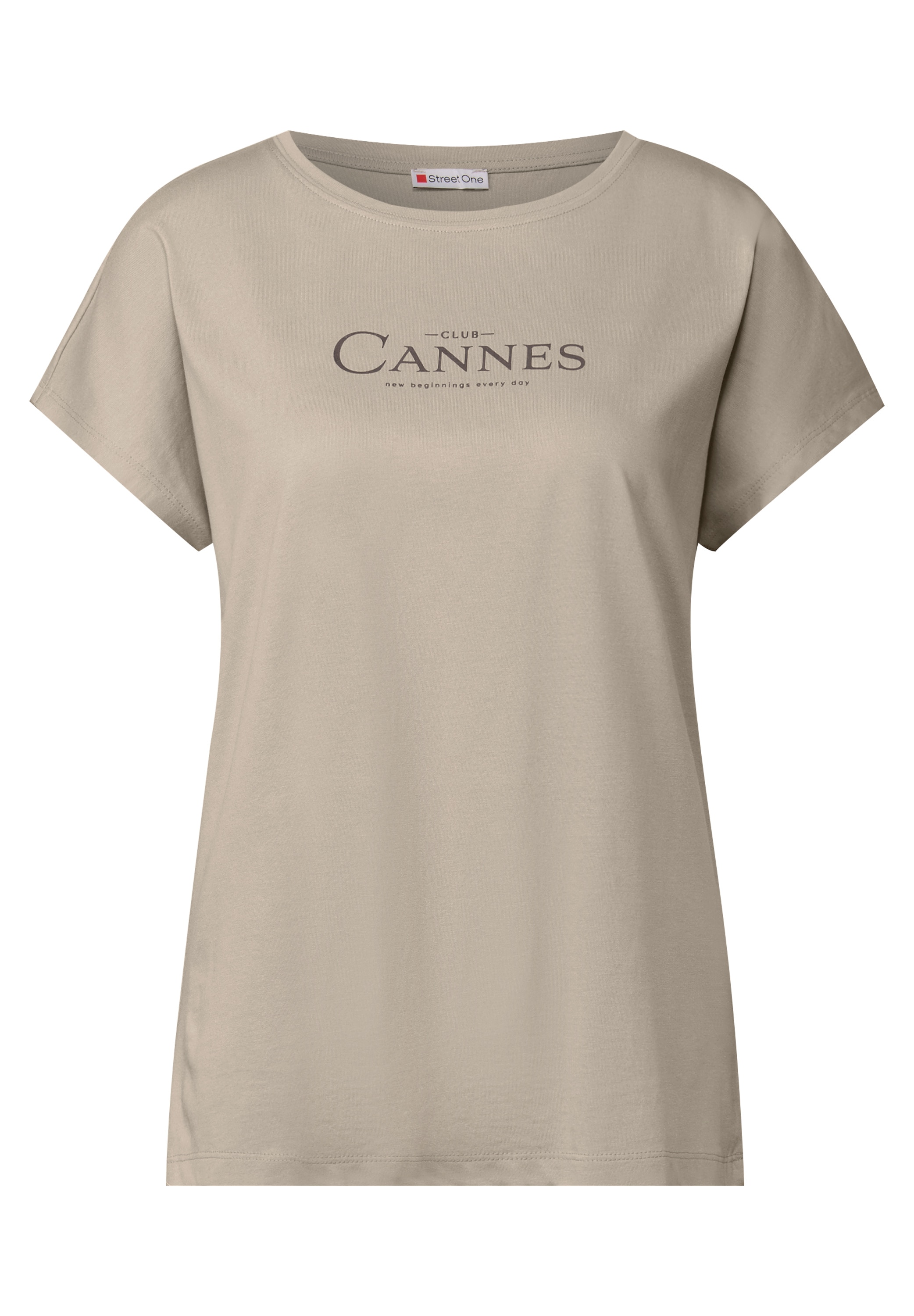 STREET ONE T-Shirt, im soften Baumwoll-Mix