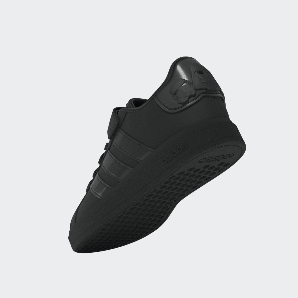 adidas Sportswear Sneaker »ADIDAS STAR WARS GRAND COURT 2.0 KIDS SCHUH«, Design auf den Spuren des adidas Superstar