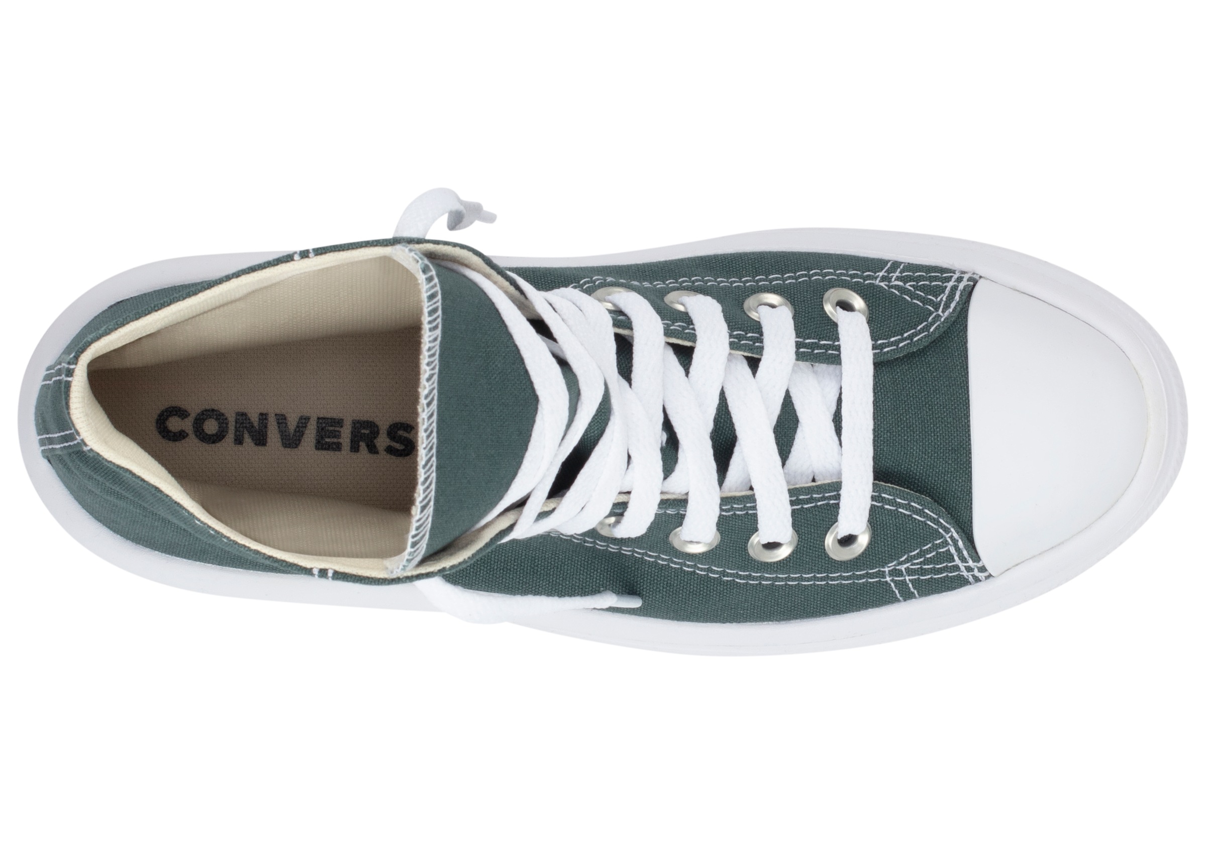 Converse Chuck Taylor All Star Move Platform Sneaker White/Black 3