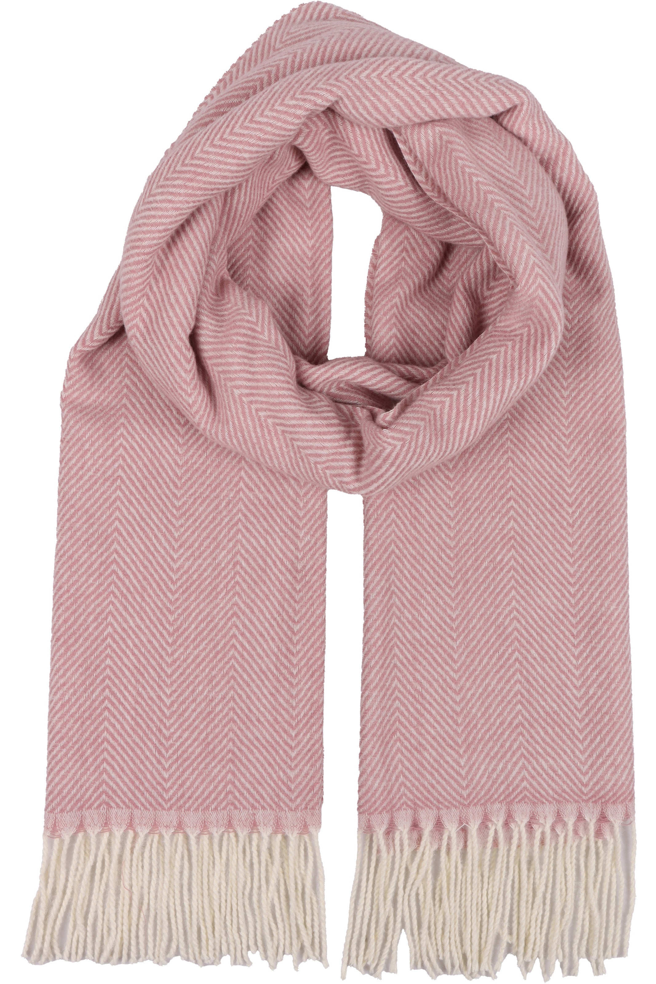 Capelli New York Modeschal Strukturmuster, Fransenkante, wärmend