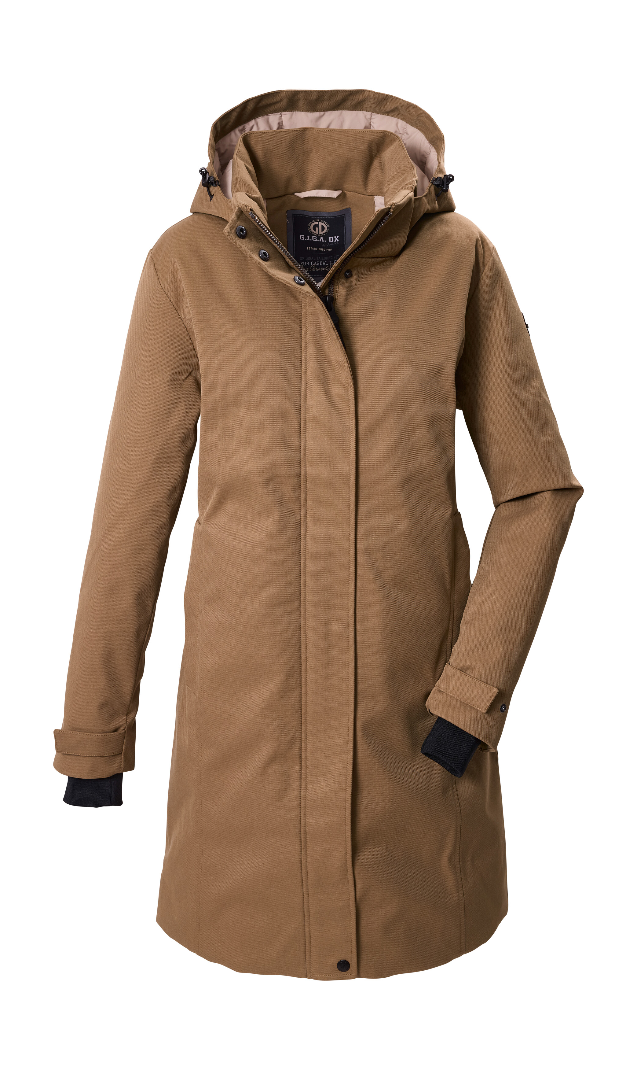 G.I.G.A. DX by killtec Parka "GW 60 WMN PRK" Winddichter, wasserabweisender Damenparka mit abnehmbarer Kapuze
