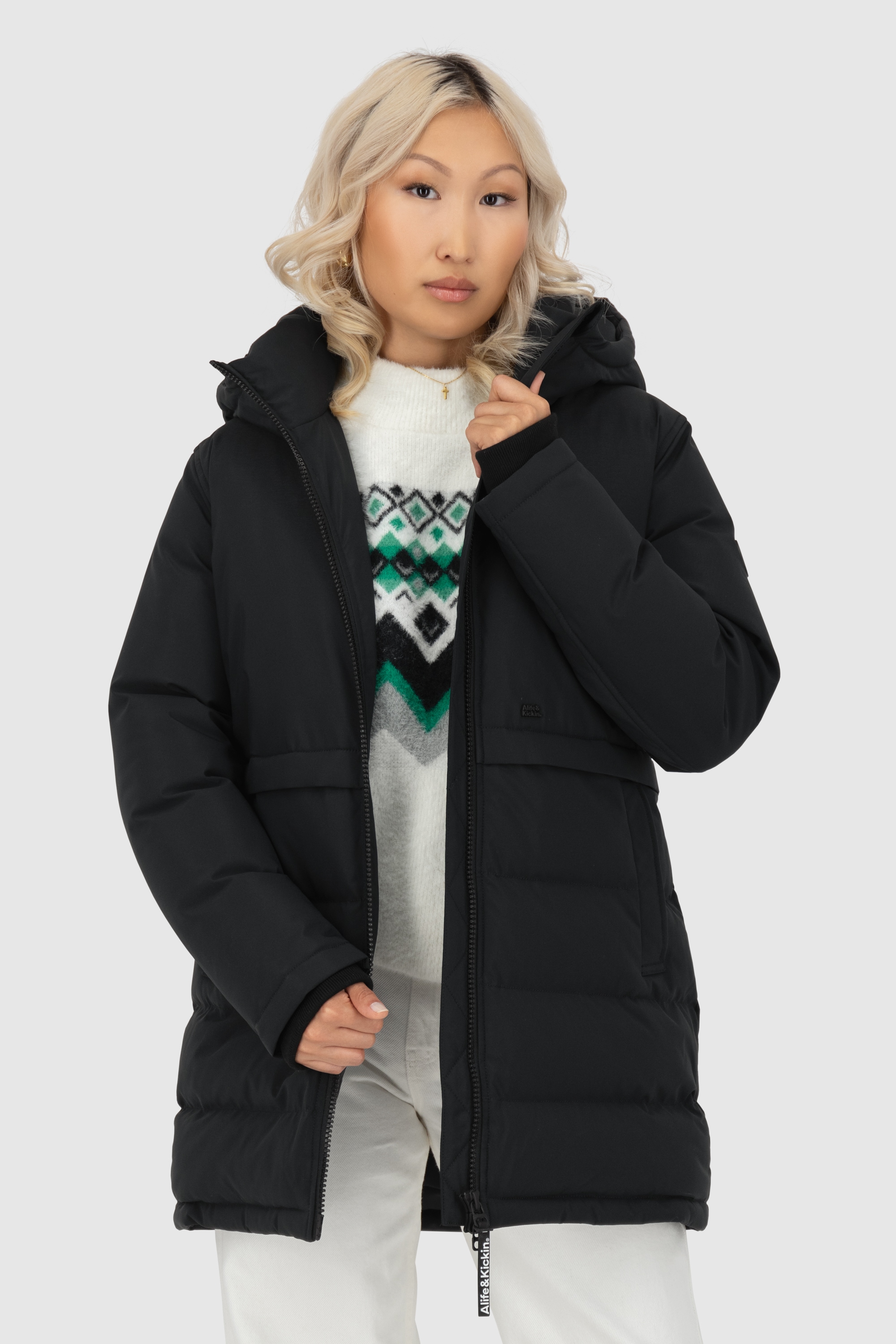 Alife & Kickin Steppjacke "Damen HanniAK A" günstig online kaufen