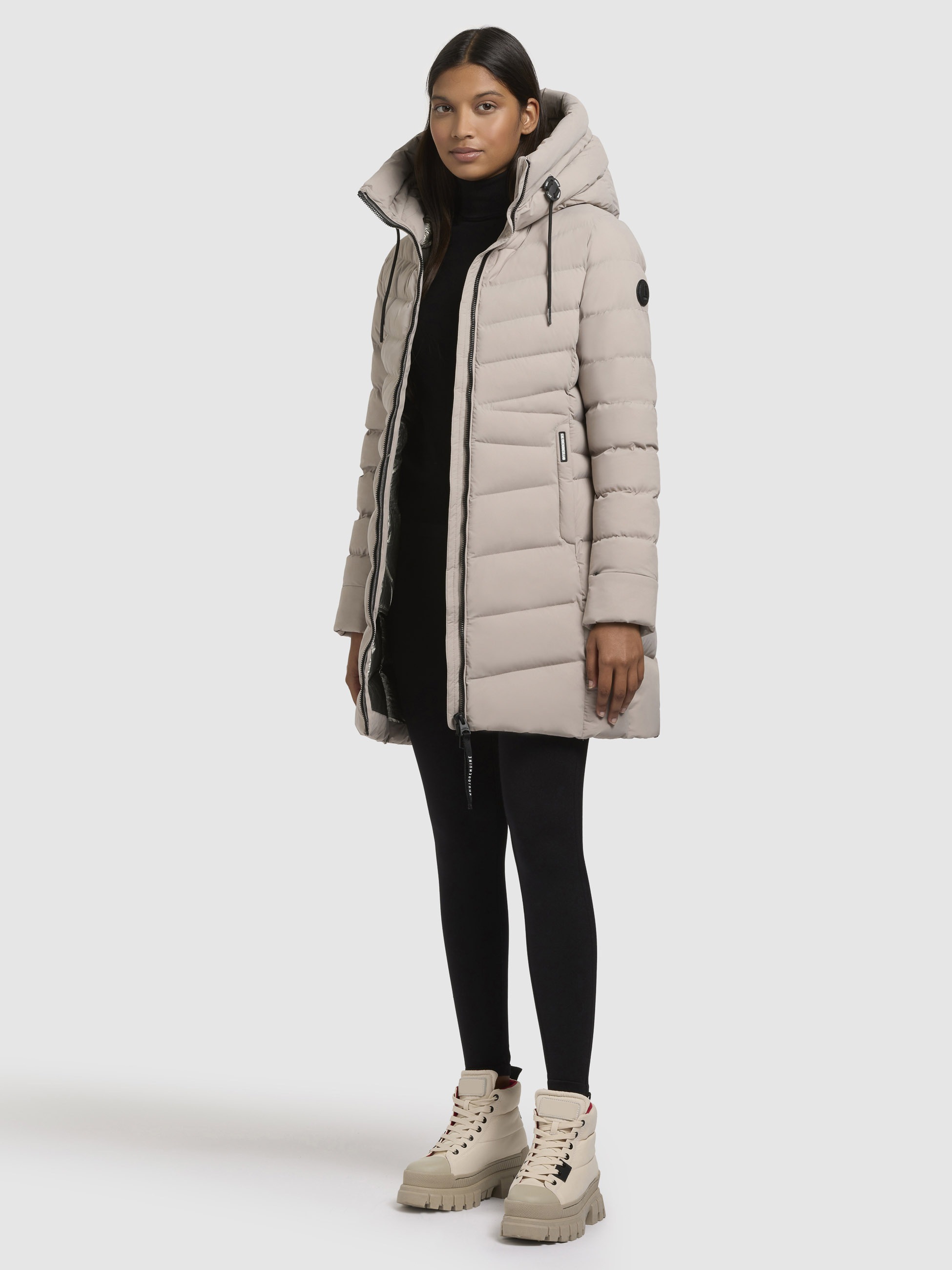 khujo Steppjacke »TUHANI4«, mit Kapuze