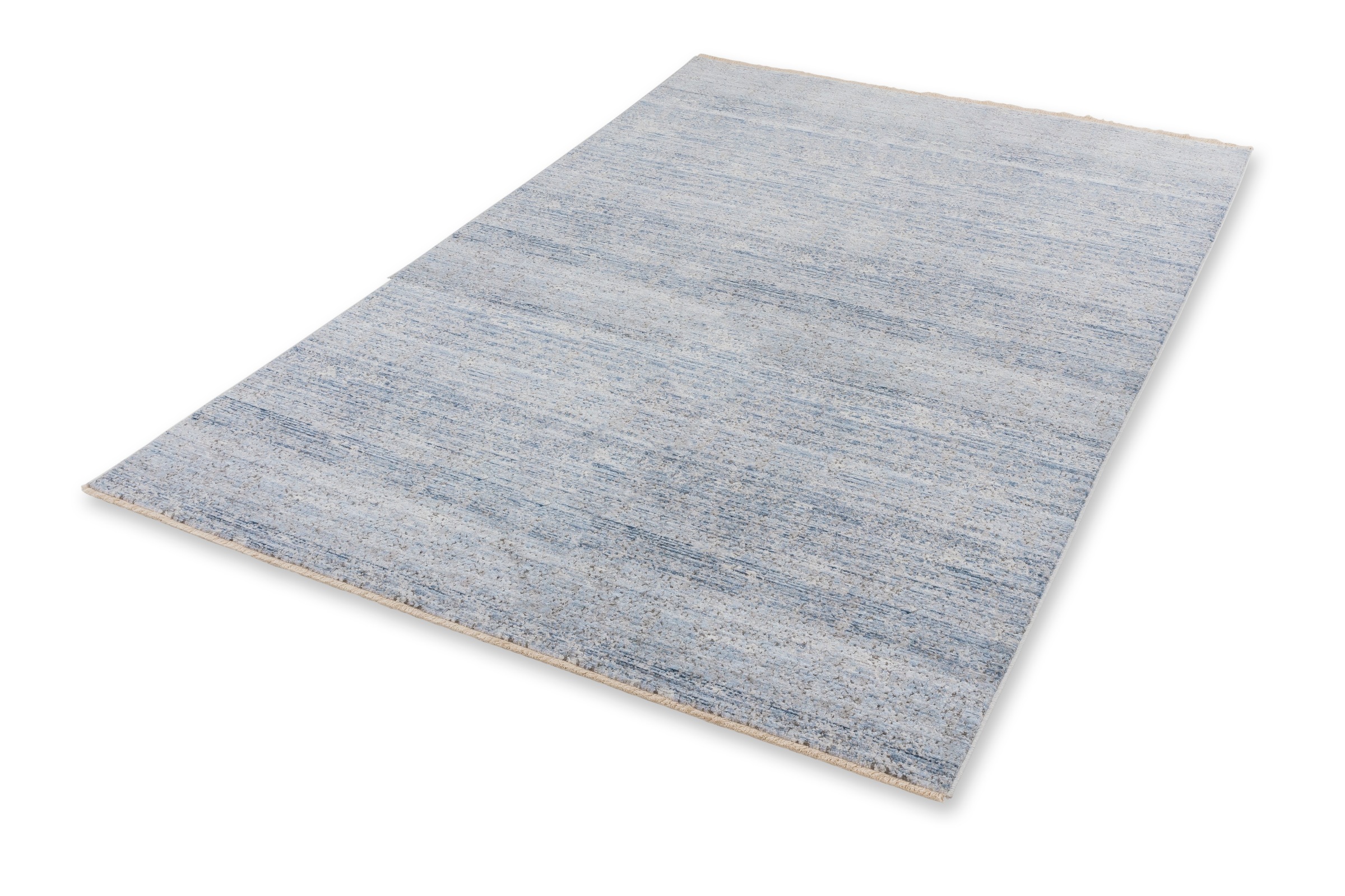 SCHÖNER WOHNEN-Kollektion Teppich »Charme 240«, rechteckig, 6 mm Höhe, leichter Kurzflor, Fransen, Wohnzimmer
