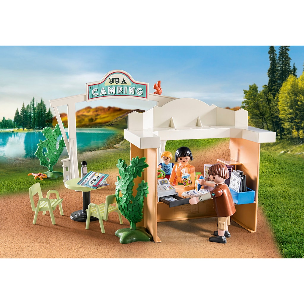 Playmobil® Konstruktions-Spielset »Campingplatz (71424), Family & Fun«, (100 St.)