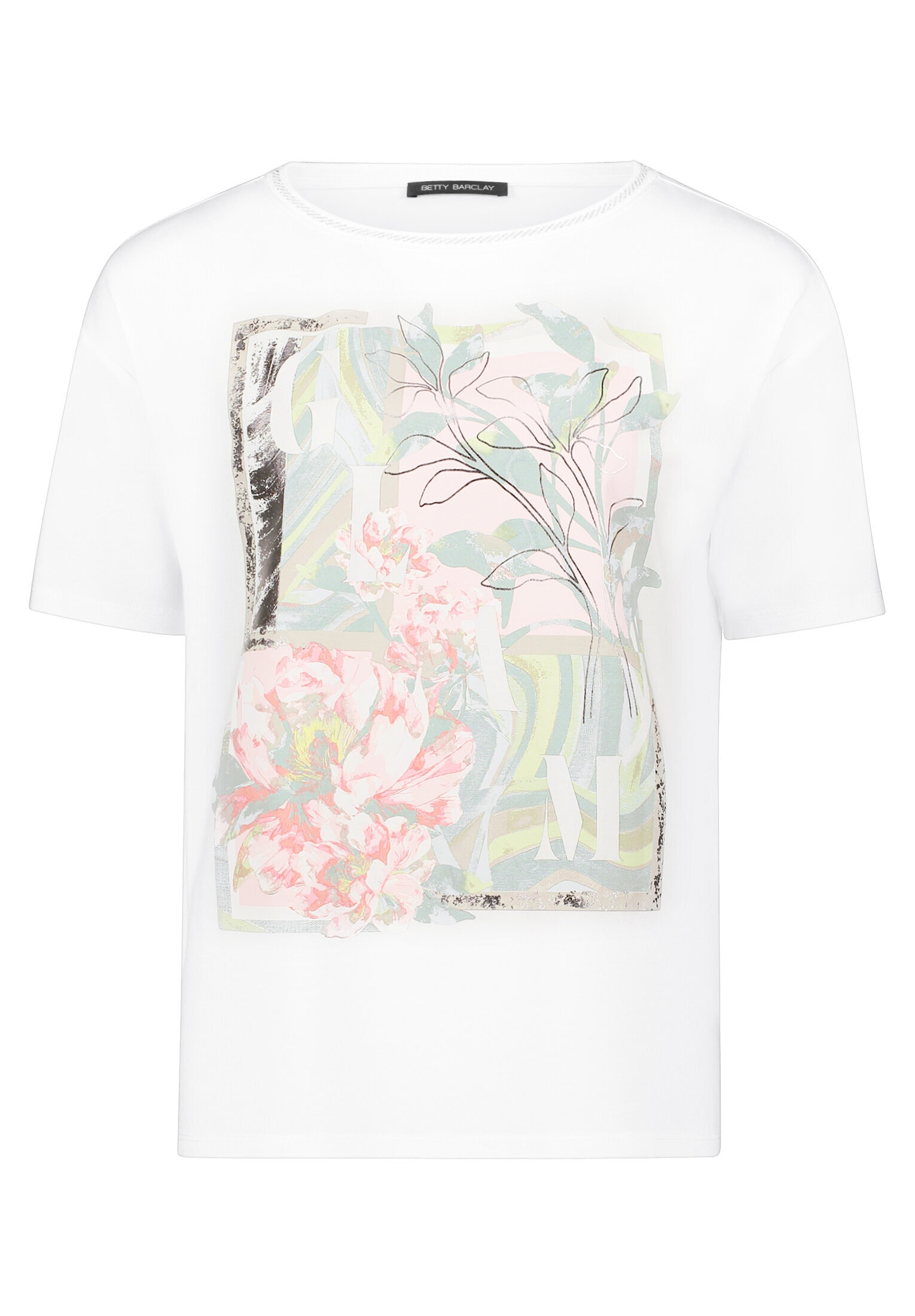 Betty Barclay Kurzarmshirt »Damen mit Rippbündchen« 1 Stk.