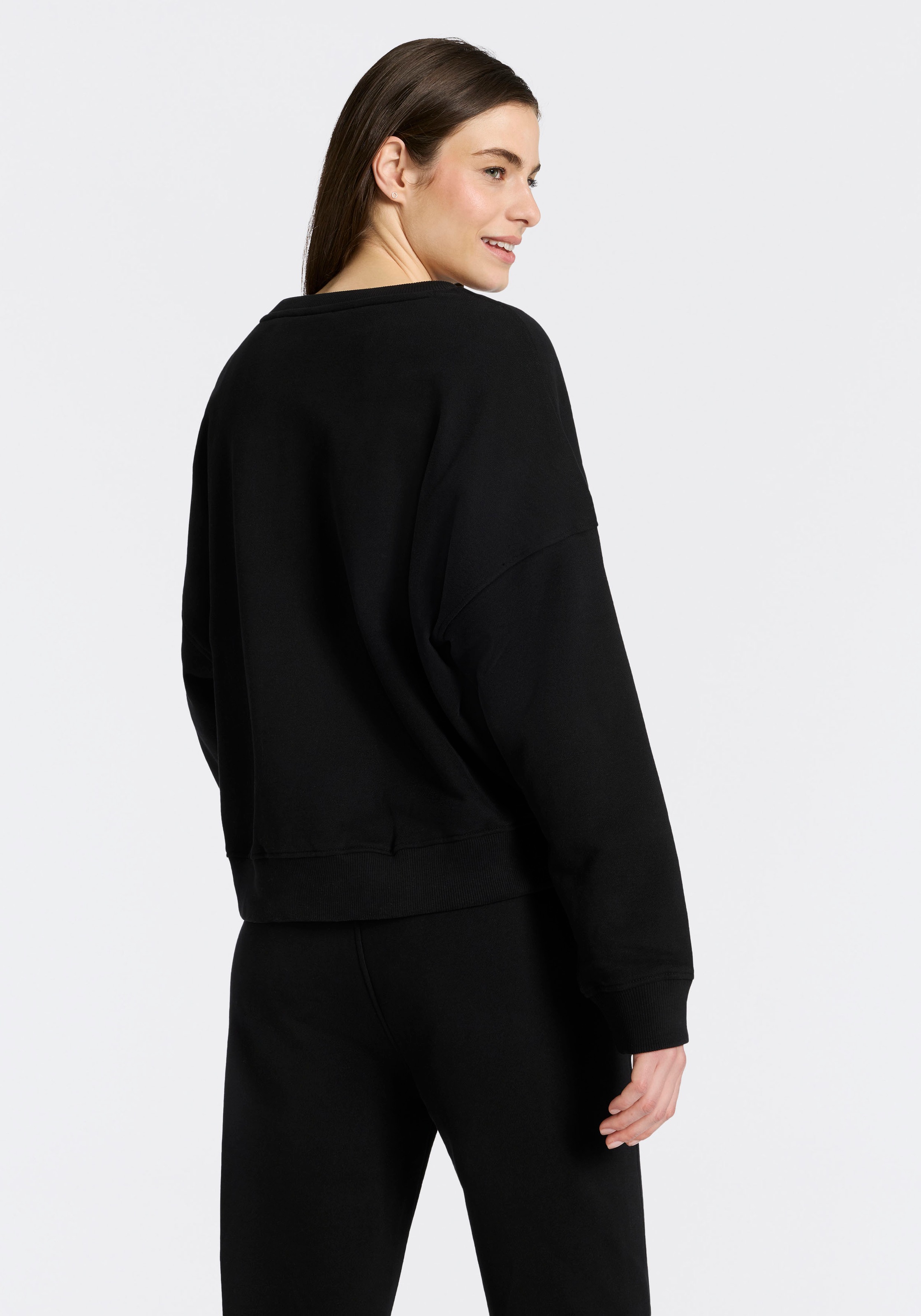 Thumbnail - BOSS ORANGE Sweater "Ever Premium Damenmode", mit Logostickerei, aus Baumwolle