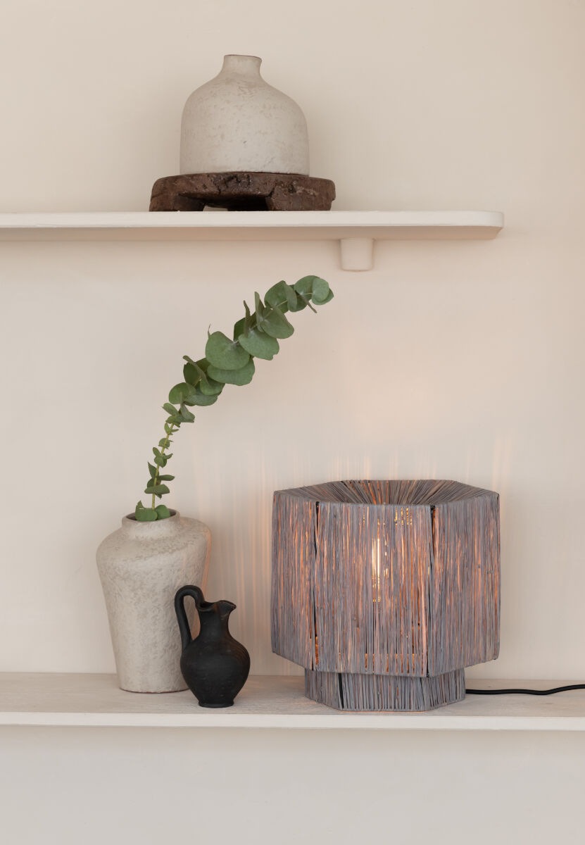 GOOD&MOJO Tischleuchte »PANTANAL«, 1 flammig, Leuchtmittel E27 | LED wechselbar, Nachhaltig