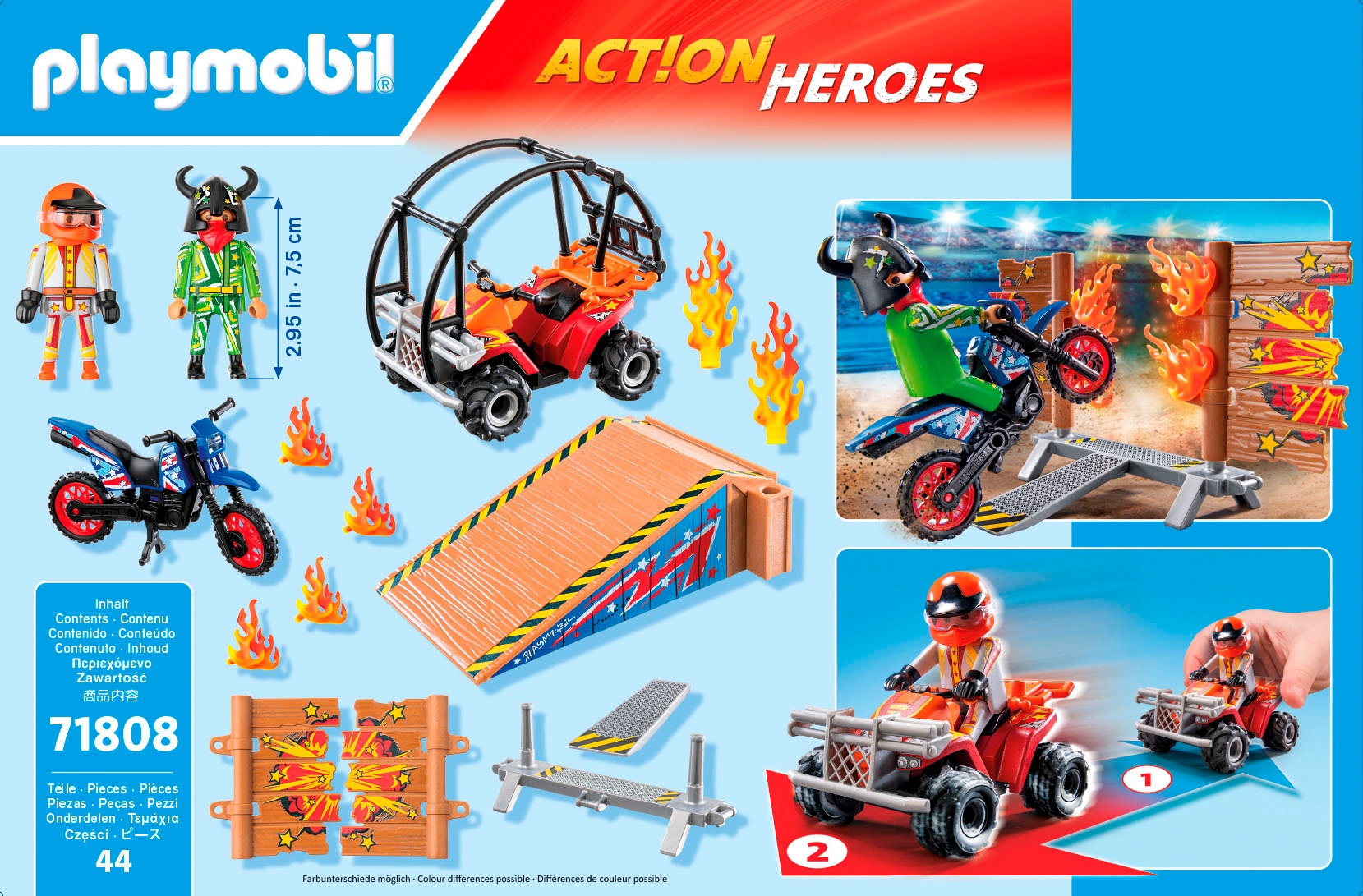 Playmobil® Konstruktions-Spielset »Stunt Show (71808), Playmobil Stunt Show«, (44 St.), Made in Europe