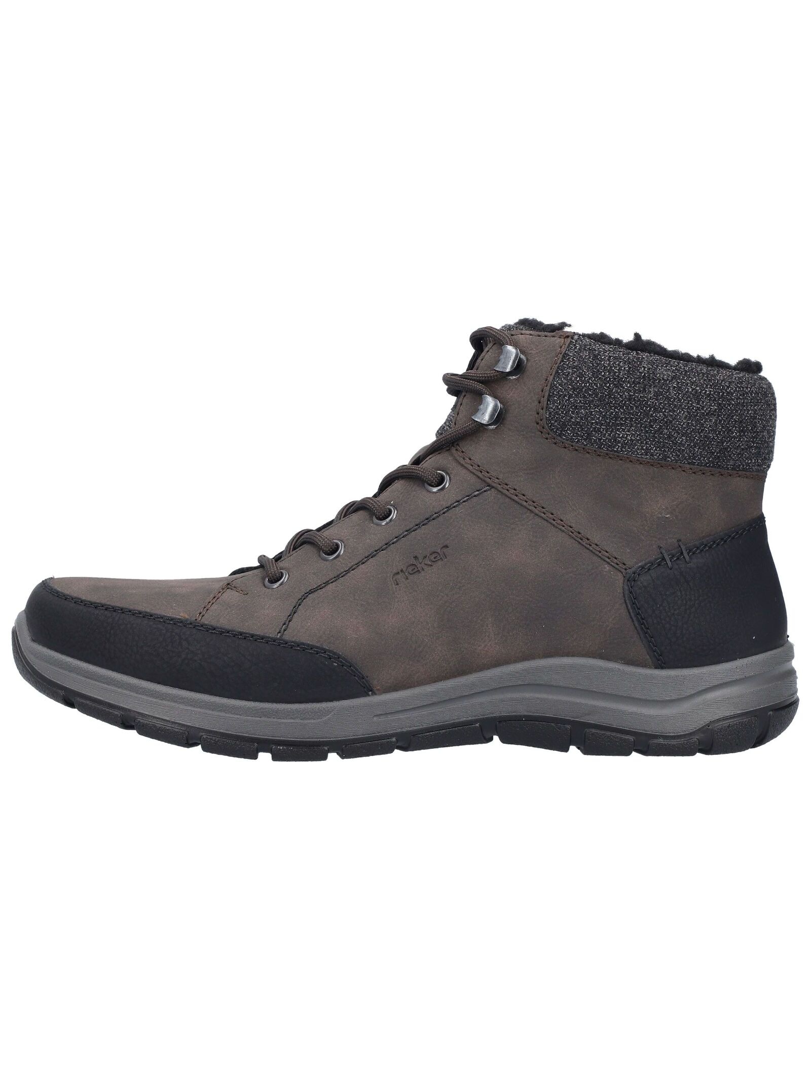 Rieker Schnürstiefelette »Rieker Stiefelette Lederimitat/Textil«