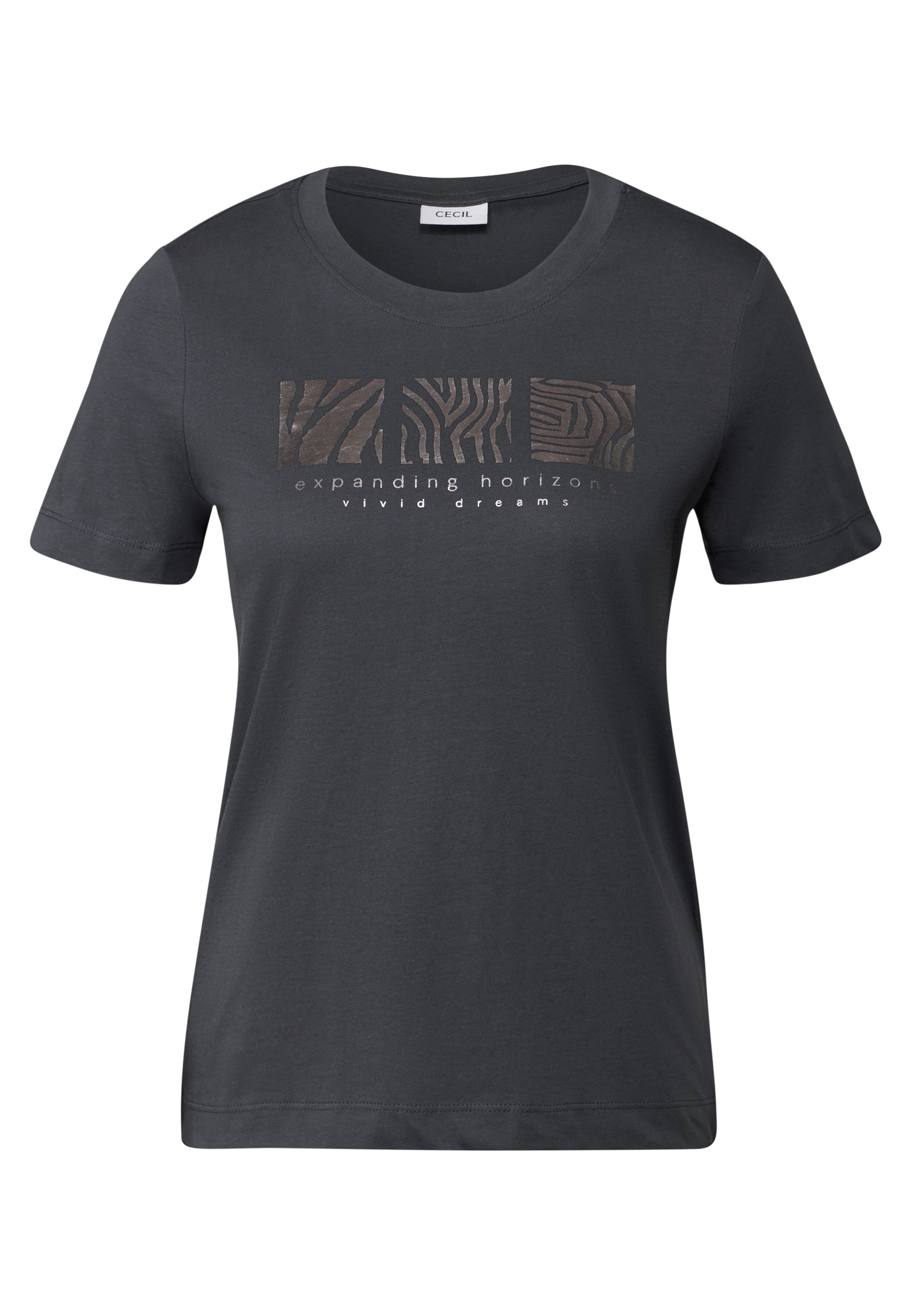 Cecil T-Shirt, aus reiner Baumwolle