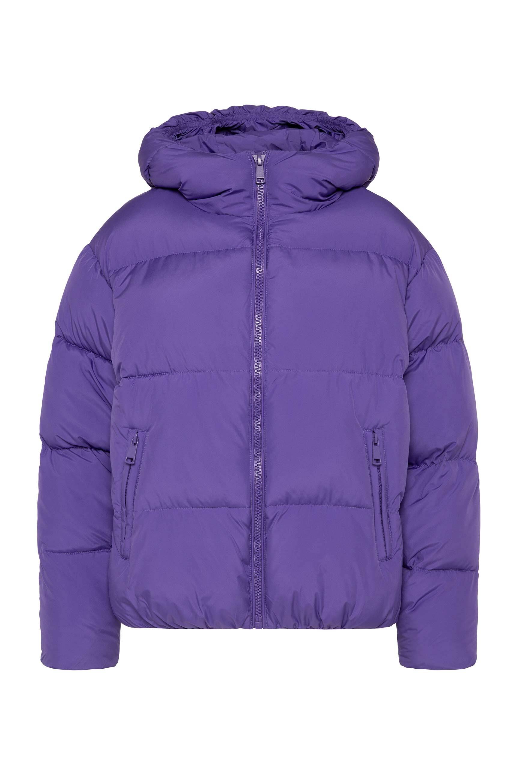 SENSES.THE LABEL Winterjacke mit Kapuze mit elastischen Steppnähten
