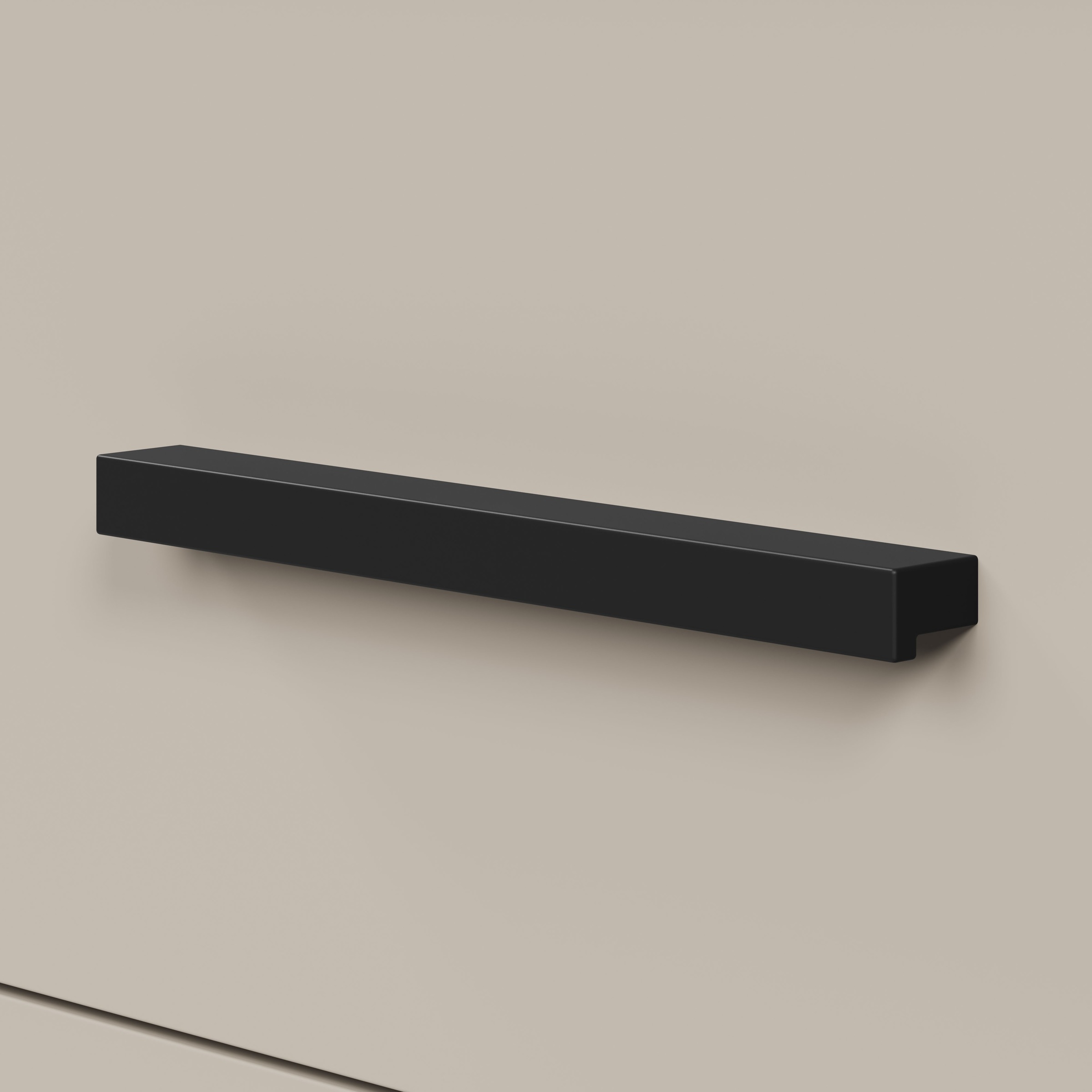 INOSIGN Sideboard »Lagos, Kommode, 5 Schubladen, schwarze Griffe & Füße«, (1 St.), modernes Design, B/T/H je 70/39,5/82,5 cm, pflegeleichte Oberfläche