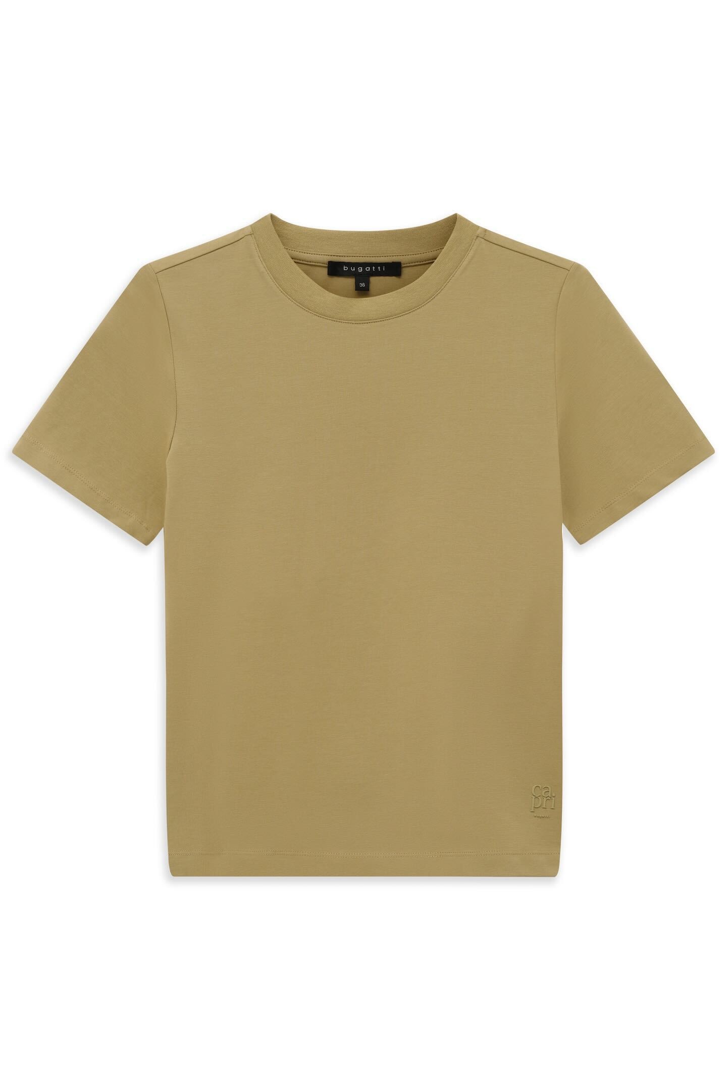 Thumbnail - bugatti T-Shirt "Elastisch" mit Rundhals-Ausschnitt