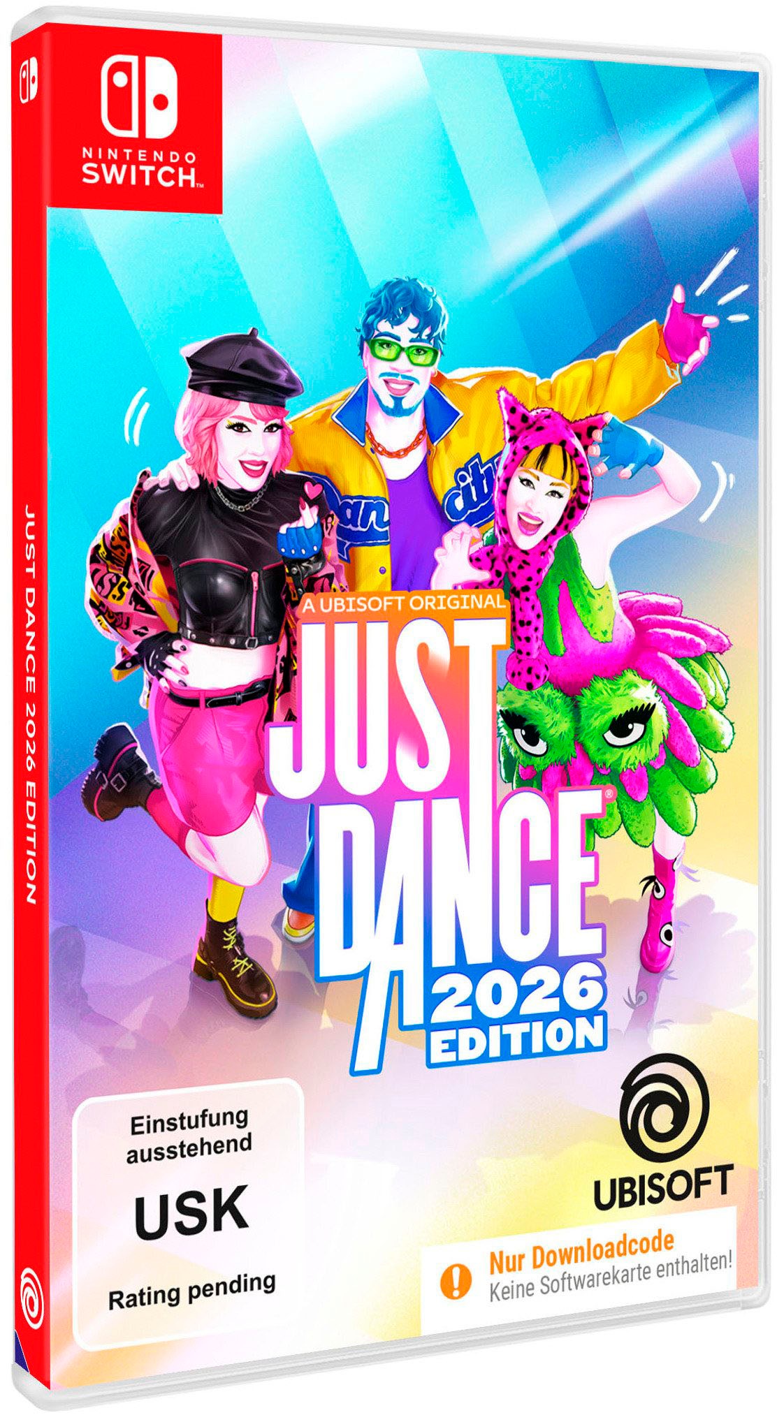 UBISOFT Spielesoftware »Just Dance 2026 (Code in box) + Bluetooth Concert Lautsprecher« Nintendo Switch