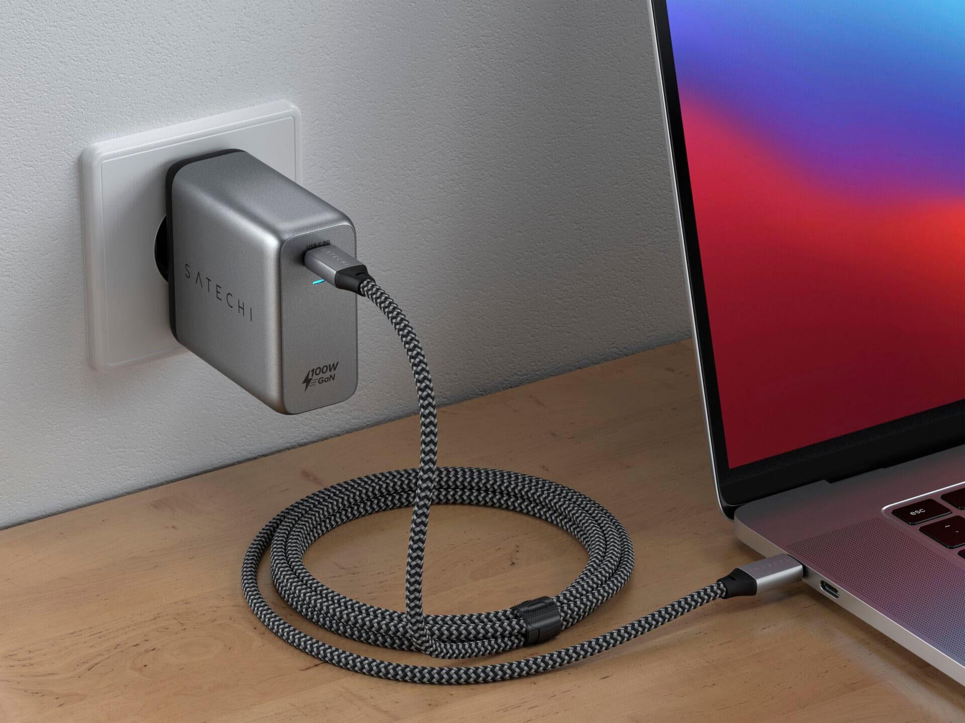 Satechi USB-Ladegerät »100W USB-C PD GaN Wall Charger«