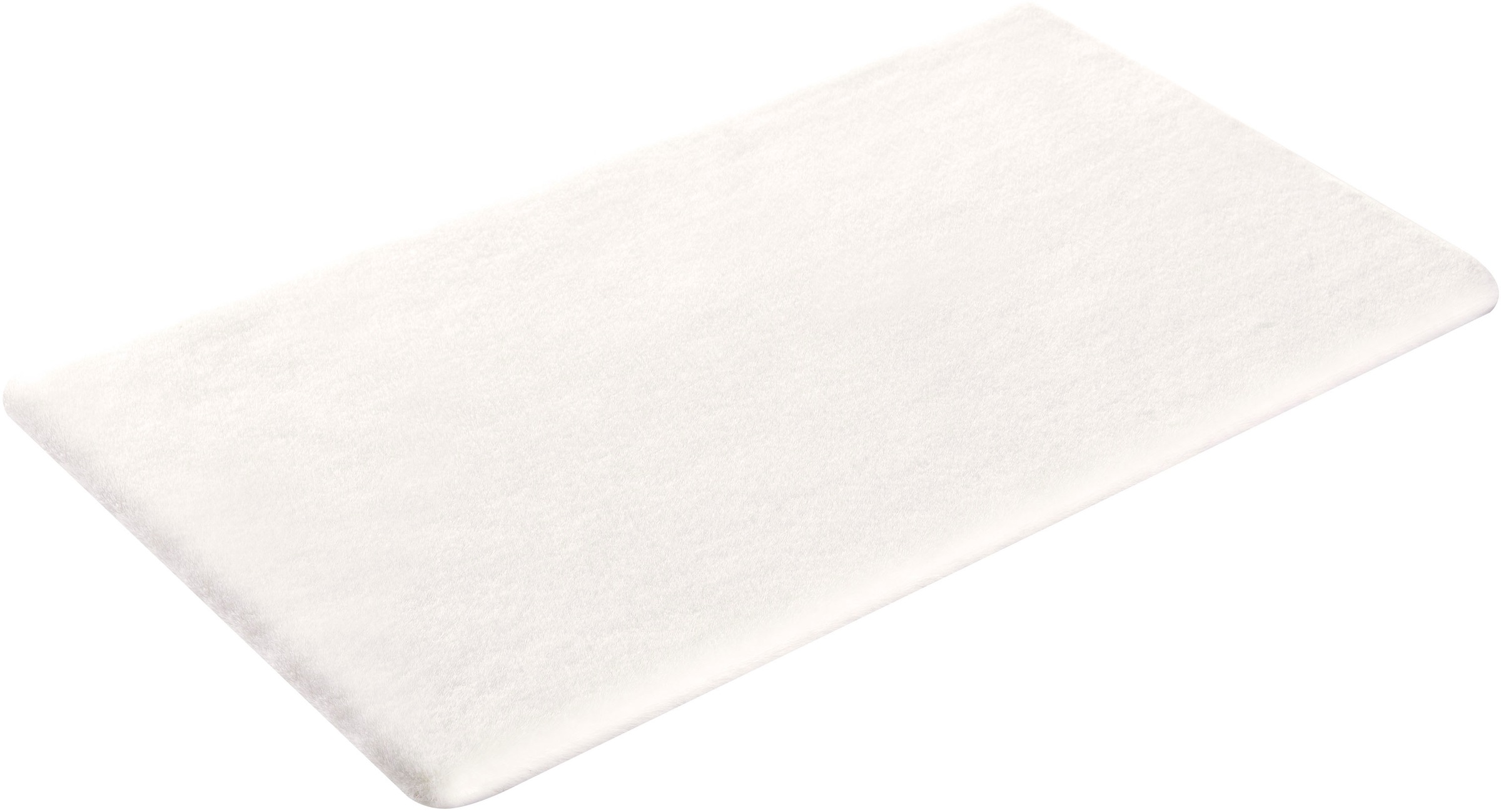 my home Badematte "Valeria, Kaninchenfell-Haptik" Höhe 20 mm rutschhemmend günstig online kaufen