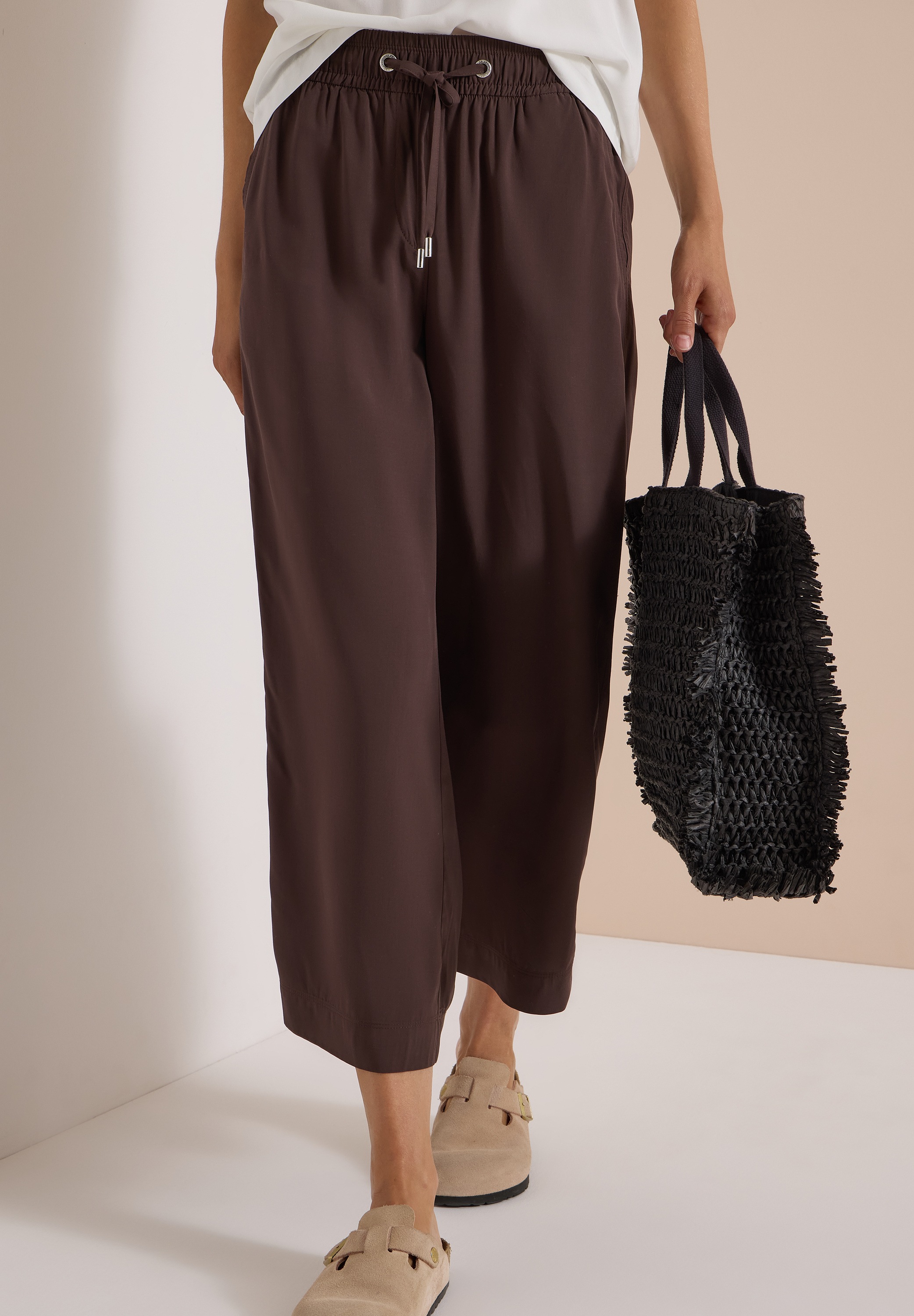 Cecil 3/4-Hose mit Wide Legs