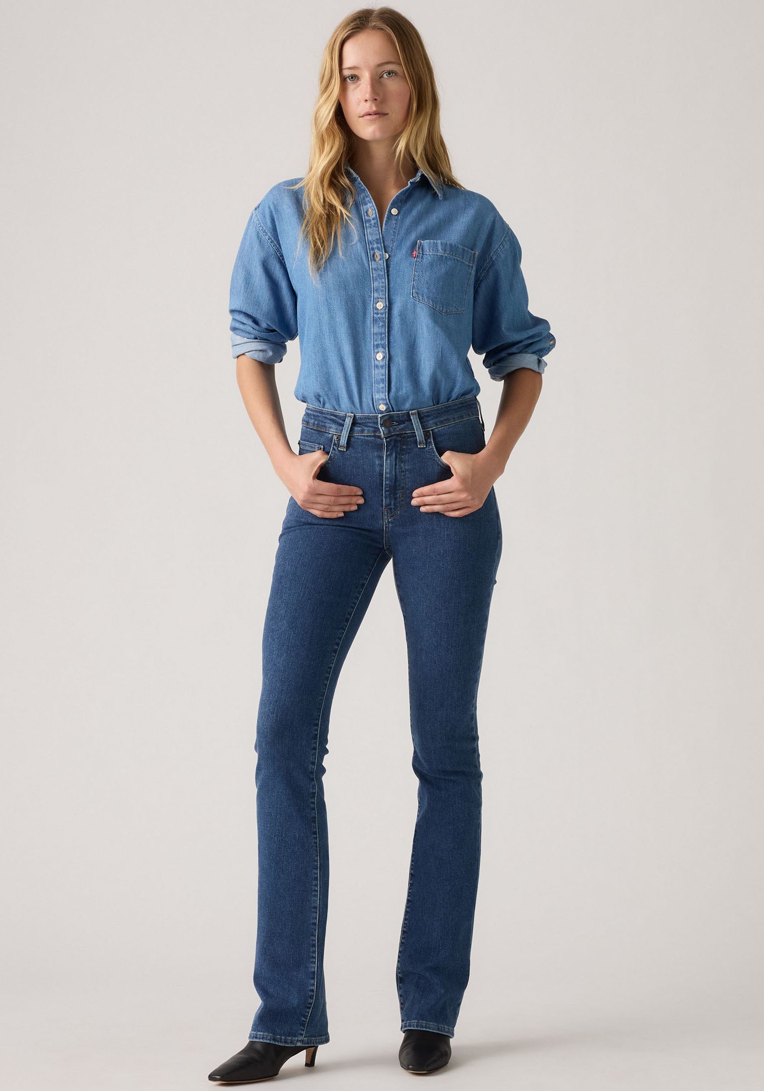 Levis Bootcut-Jeans "725 High-Rise Bootcut" günstig online kaufen