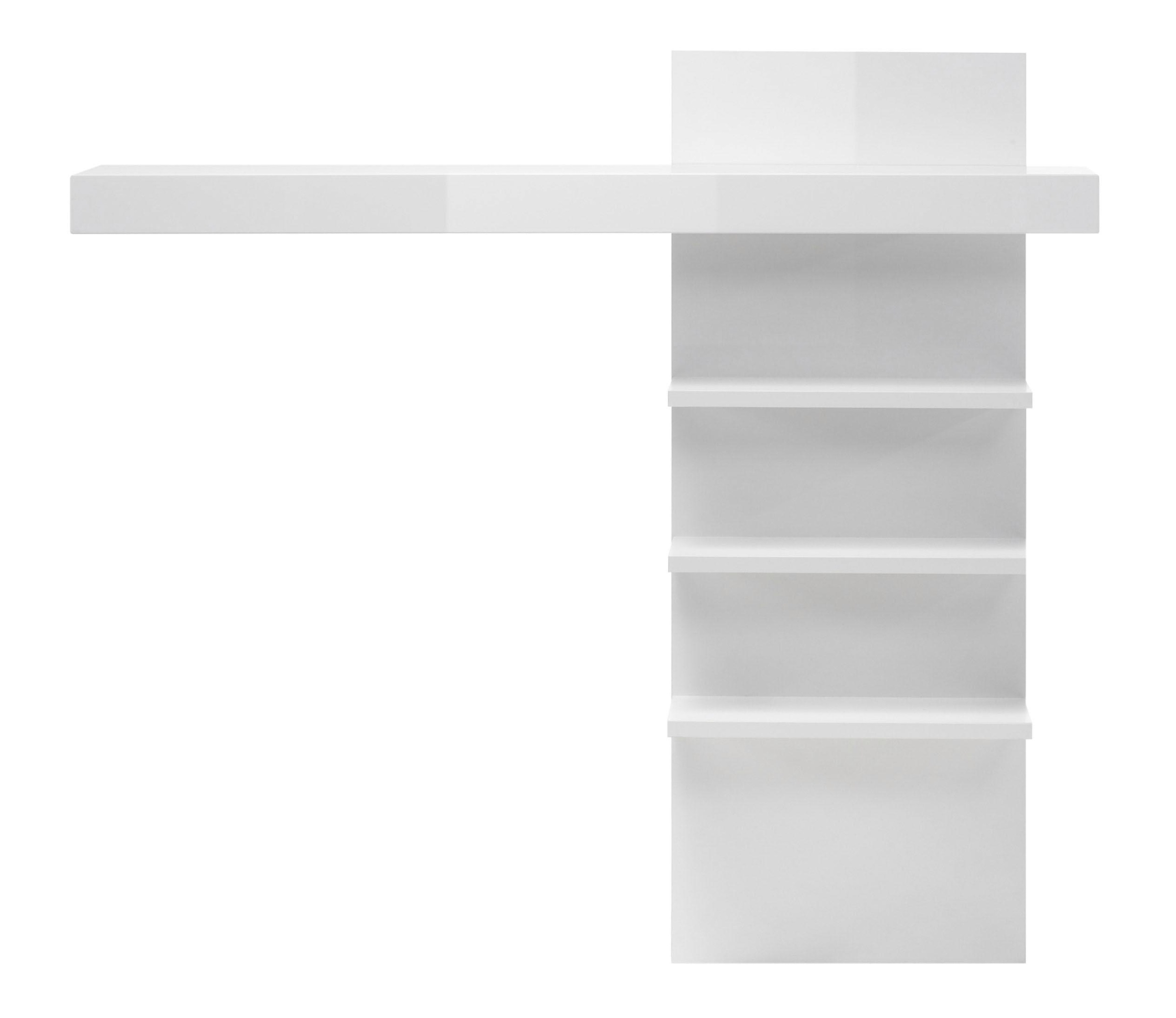 Thumbnail - Home affaire Aufsatzregal "Carat, modernes Regal, Wandhalter mit Ablagefächern, 137 cm breit" vielseitig einsetzbares Wa...